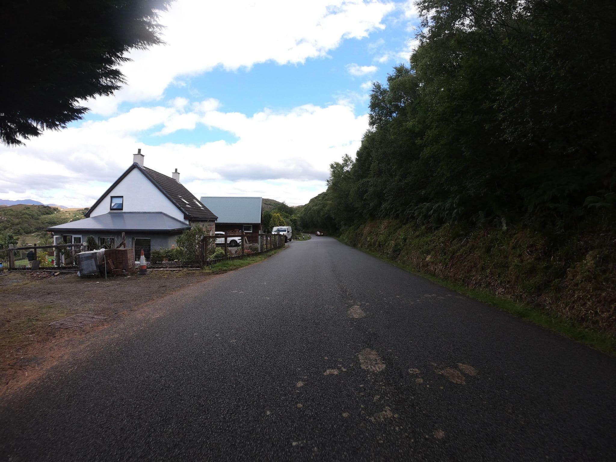 Street view near Accommodation With a Stunning View, Portree — © joostjakob (CC BY-SA · Mapillary)