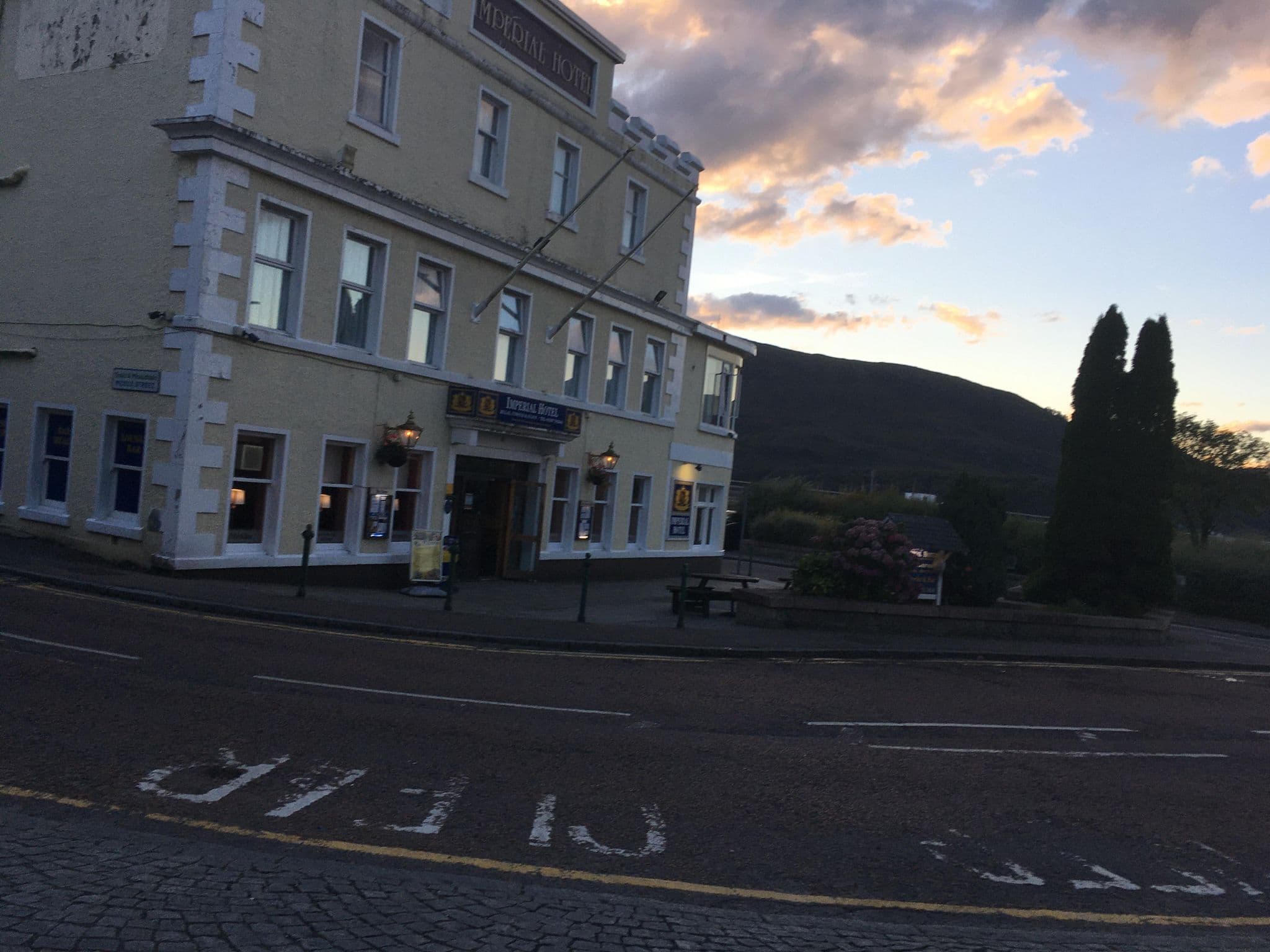 Street view near Imperial Hotel, Fort William — © southglos (CC BY-SA · Mapillary)