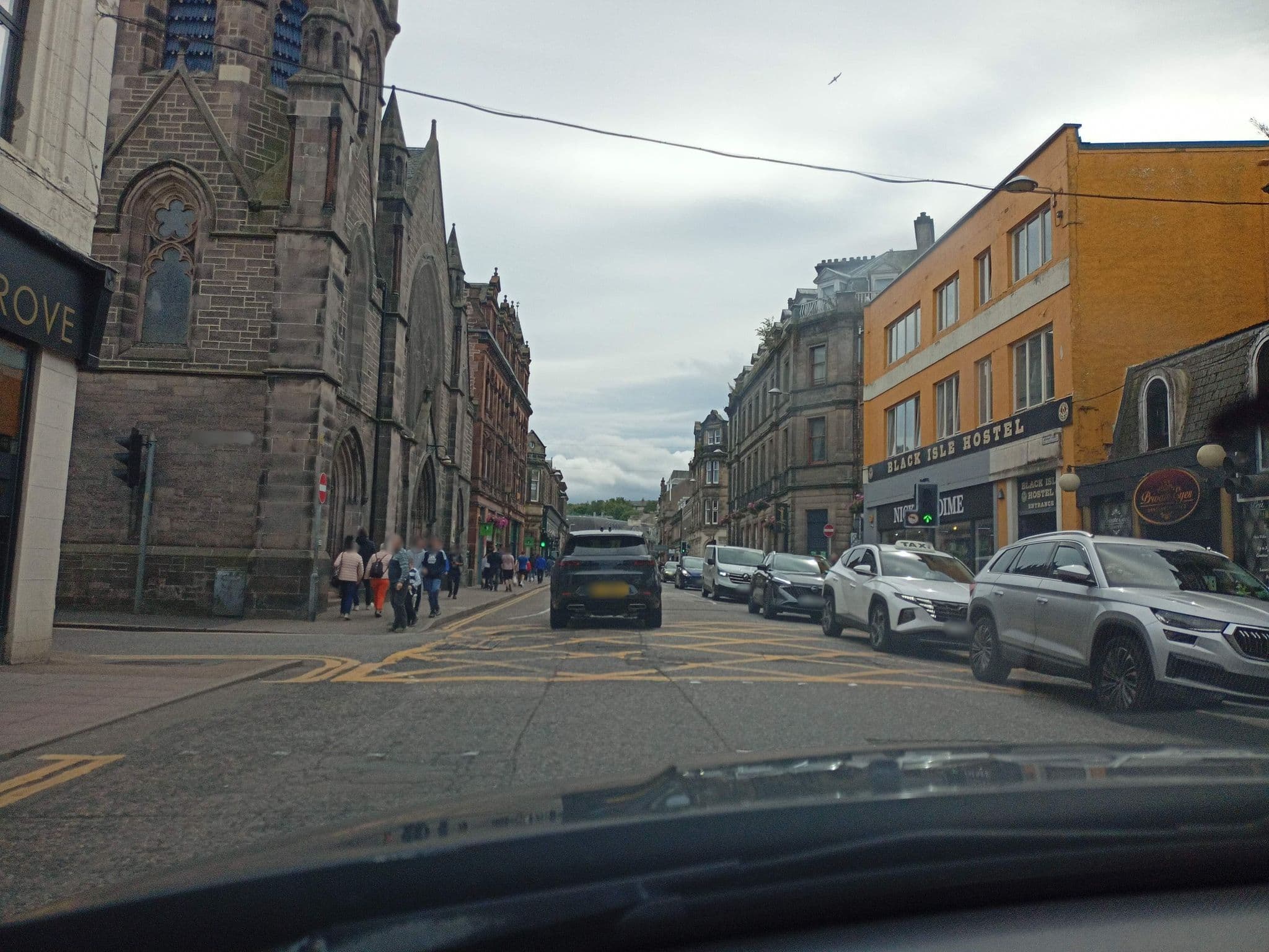 Street view near Penta Hotel, Inverness — © xdTAGCLAN (CC BY-SA · Mapillary)