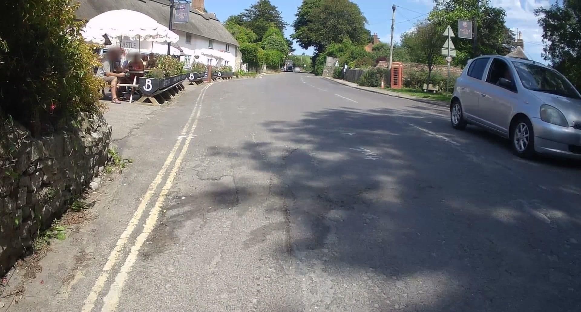 Street view near The Old Barn, Wool — © jpennycook (CC BY-SA · Mapillary)