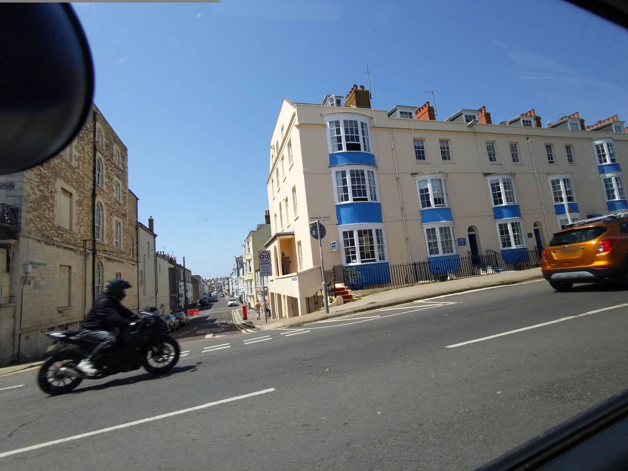 Street view near Richmoor Hotel, Weymouth — © WaggyDog (CC BY-SA · Mapillary)