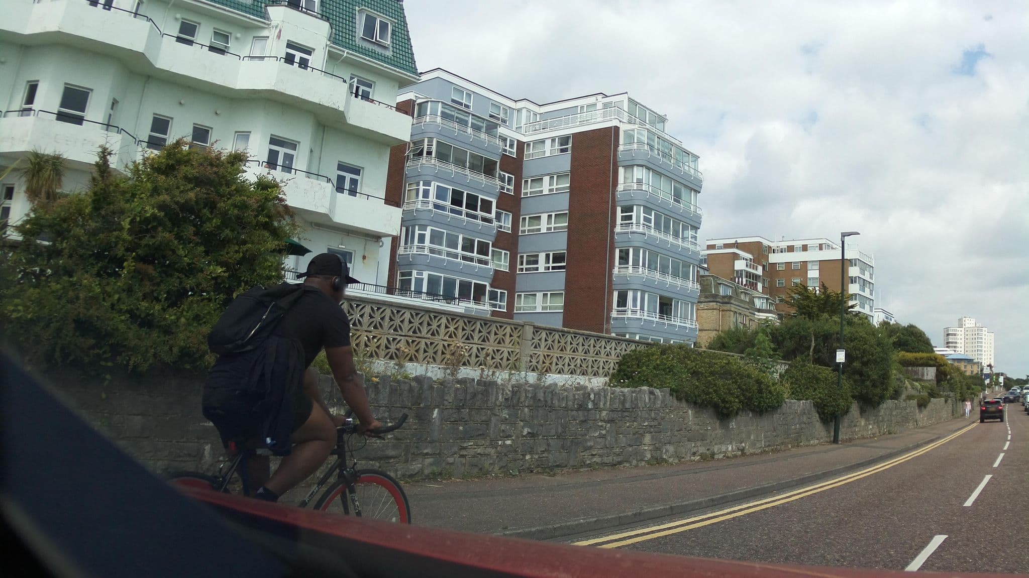 Street view near Hallmark East Cliff Hotel, Bournemouth — © southglos (CC BY-SA · Mapillary)