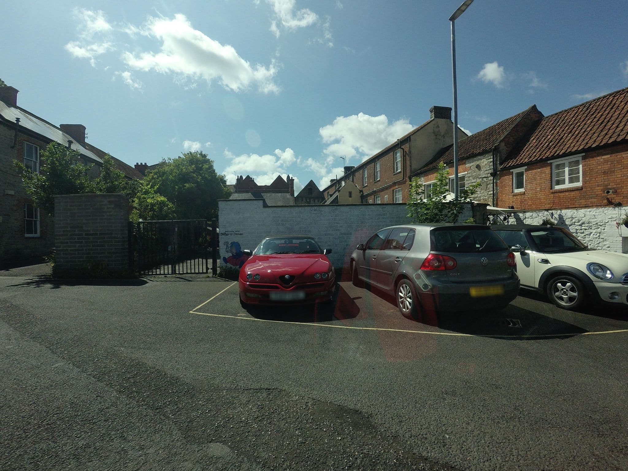 Street view near 2 Crown Barton, Glastonbury — © hobgoblin (CC BY-SA · Mapillary)