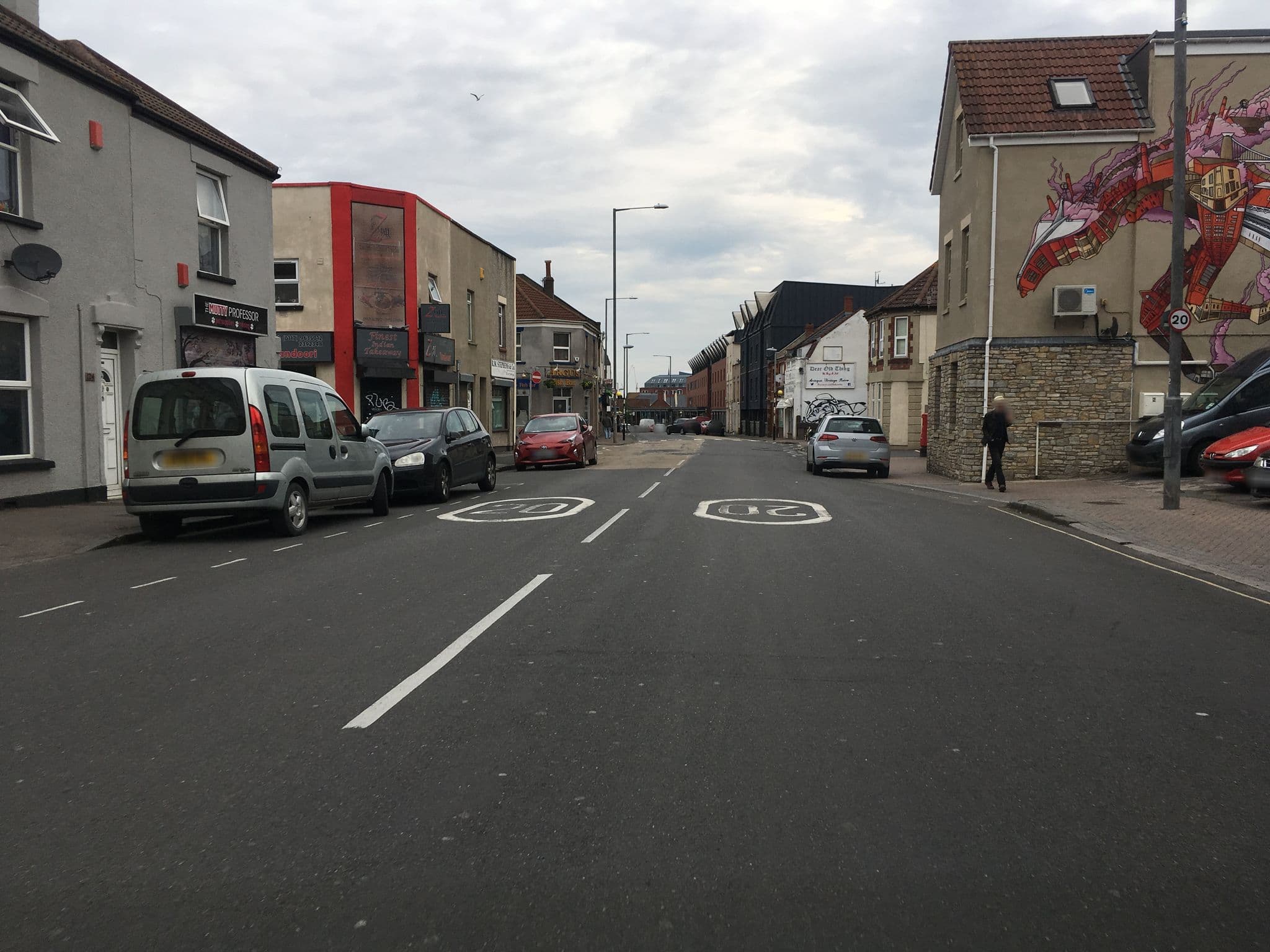 Street view near Malago Bed & Breakfast, Bristol — © southglos (CC BY-SA · Mapillary)