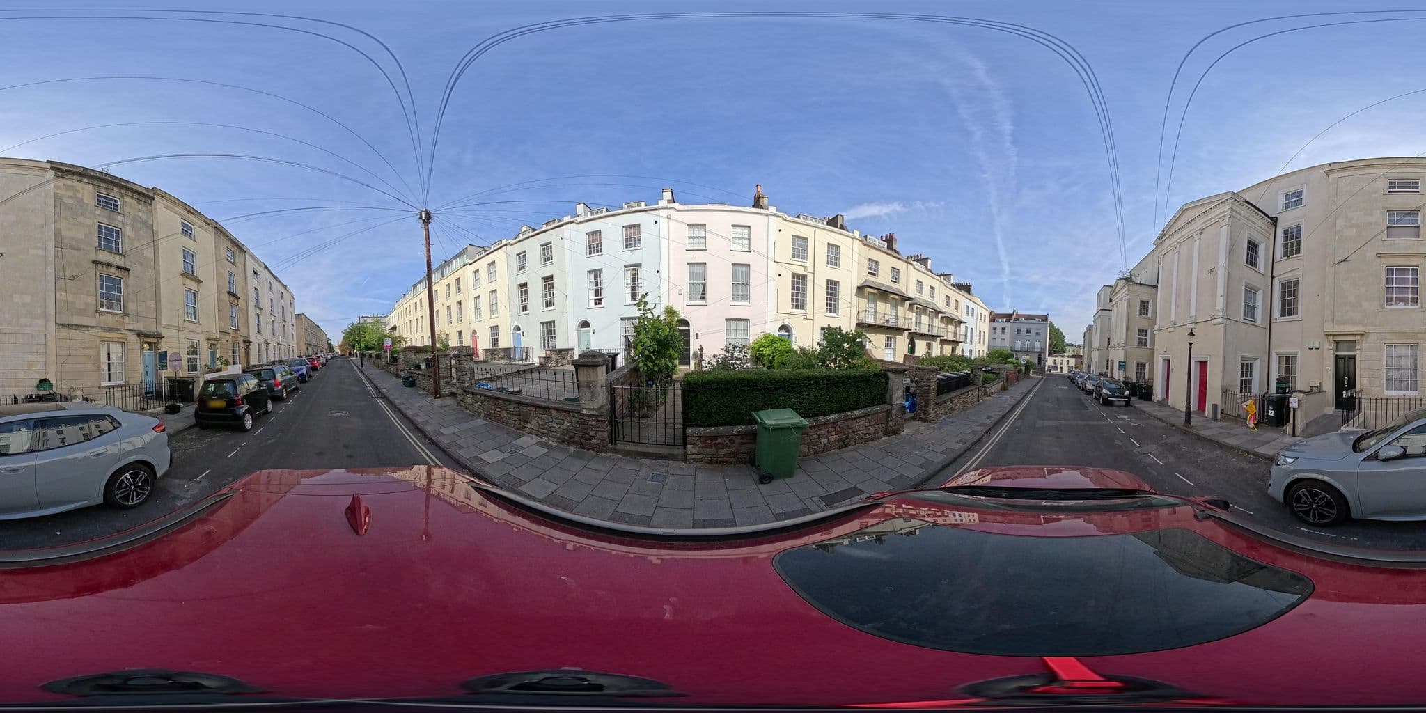 Street view near Hodgkin House International Students Hostel, Bristol — © southglos (CC BY-SA · Mapillary)