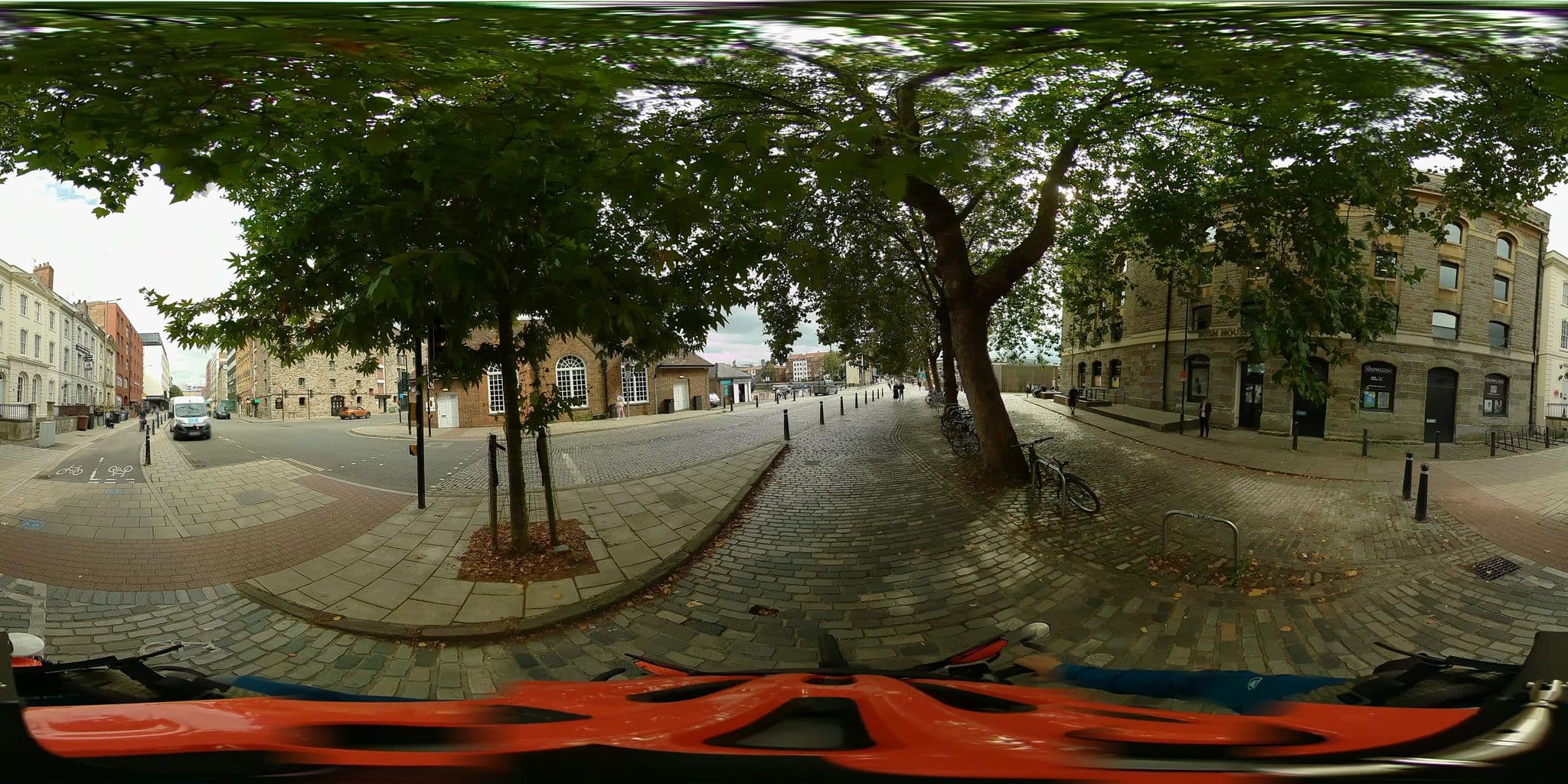 Street view near Harbourside Hostel, Bristol — © Walk-Wheel-Cycle-Trust (CC BY-SA · Mapillary)
