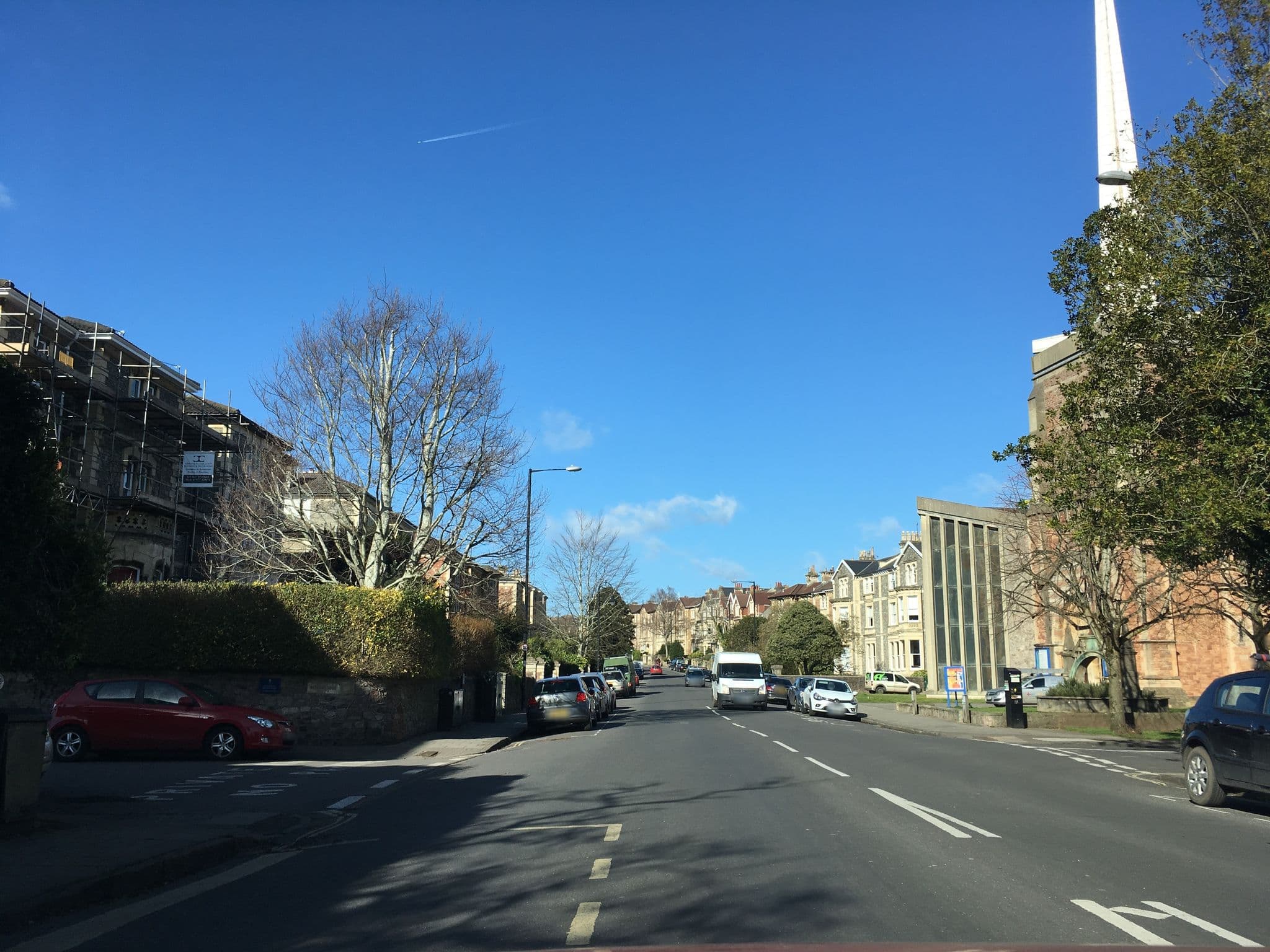 Street view near Harbour's Edge Fowey, Bristol — © southglos (CC BY-SA · Mapillary)