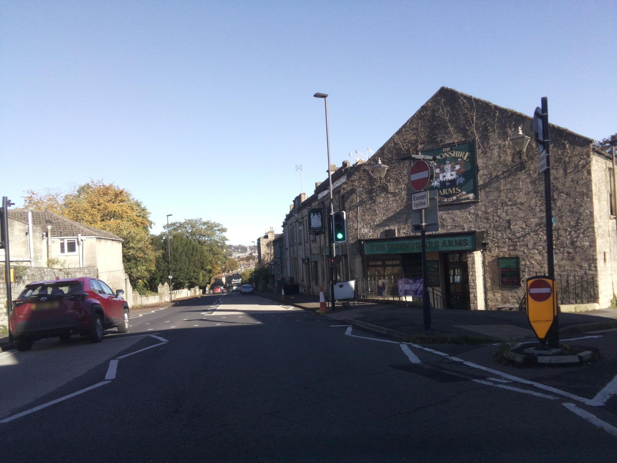 Street view near The Hollies, Bath — © southglos (CC BY-SA · Mapillary)