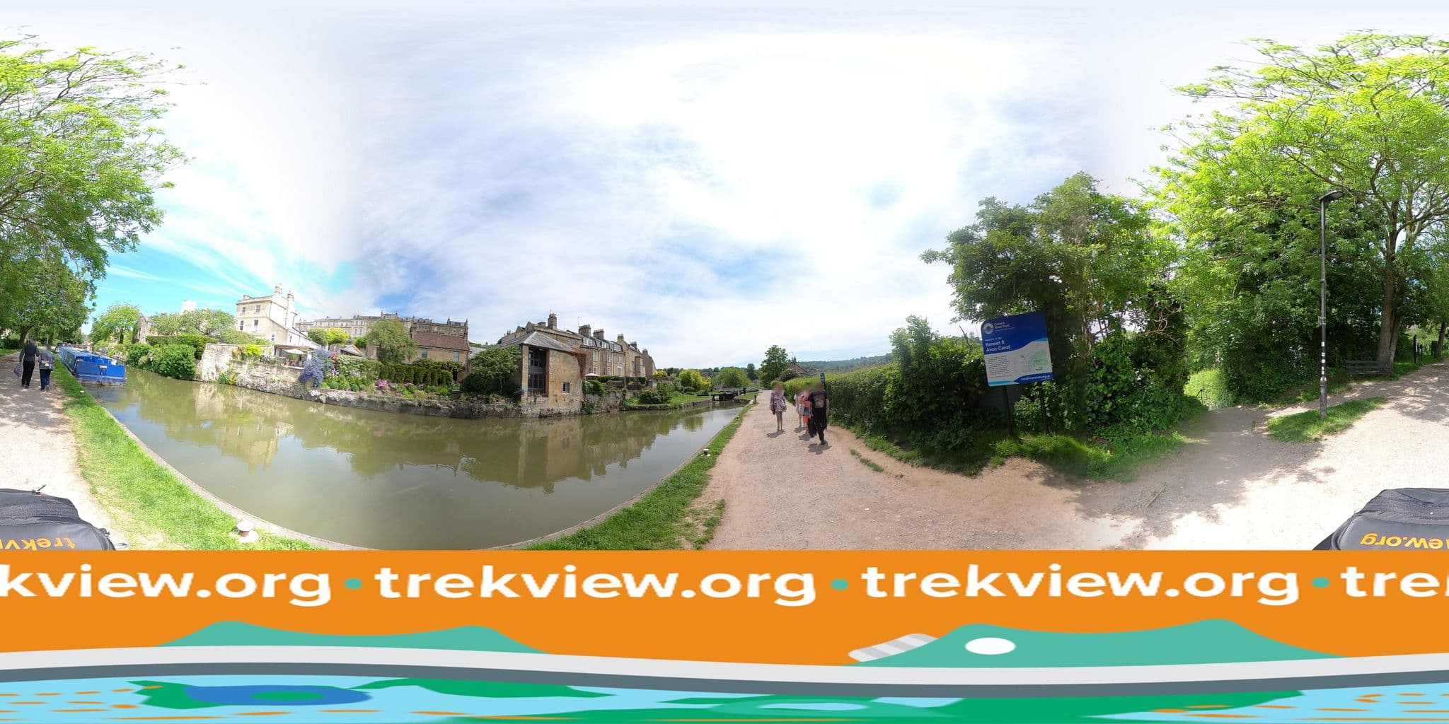 Street view near Tolley Cottage Bed & Breakfast, Bath — © trekviewed (CC BY-SA · Mapillary)