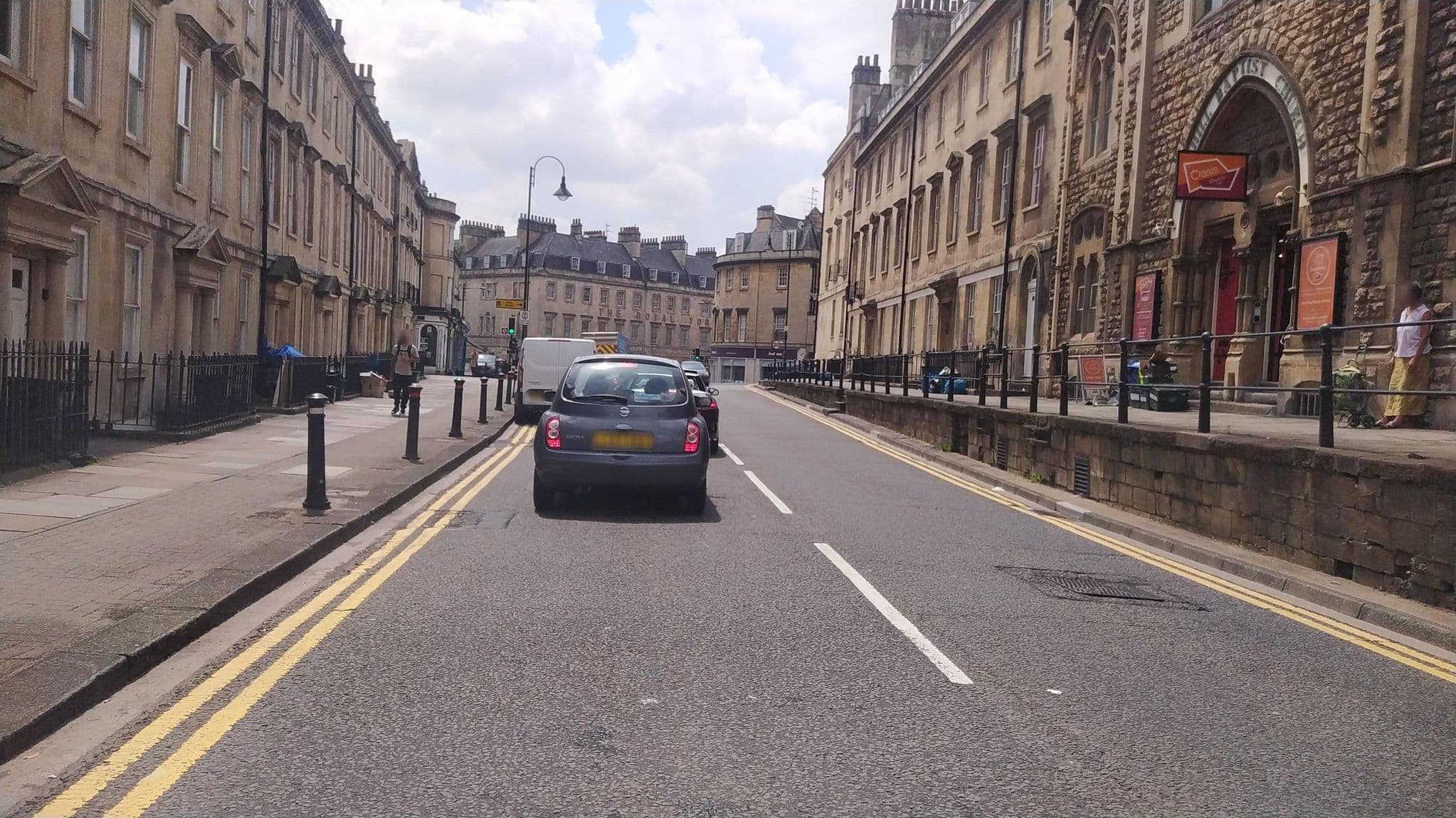 Street view near The Paragon Georgian Townhouse Bath, Bath — © noid (CC BY-SA · Mapillary)