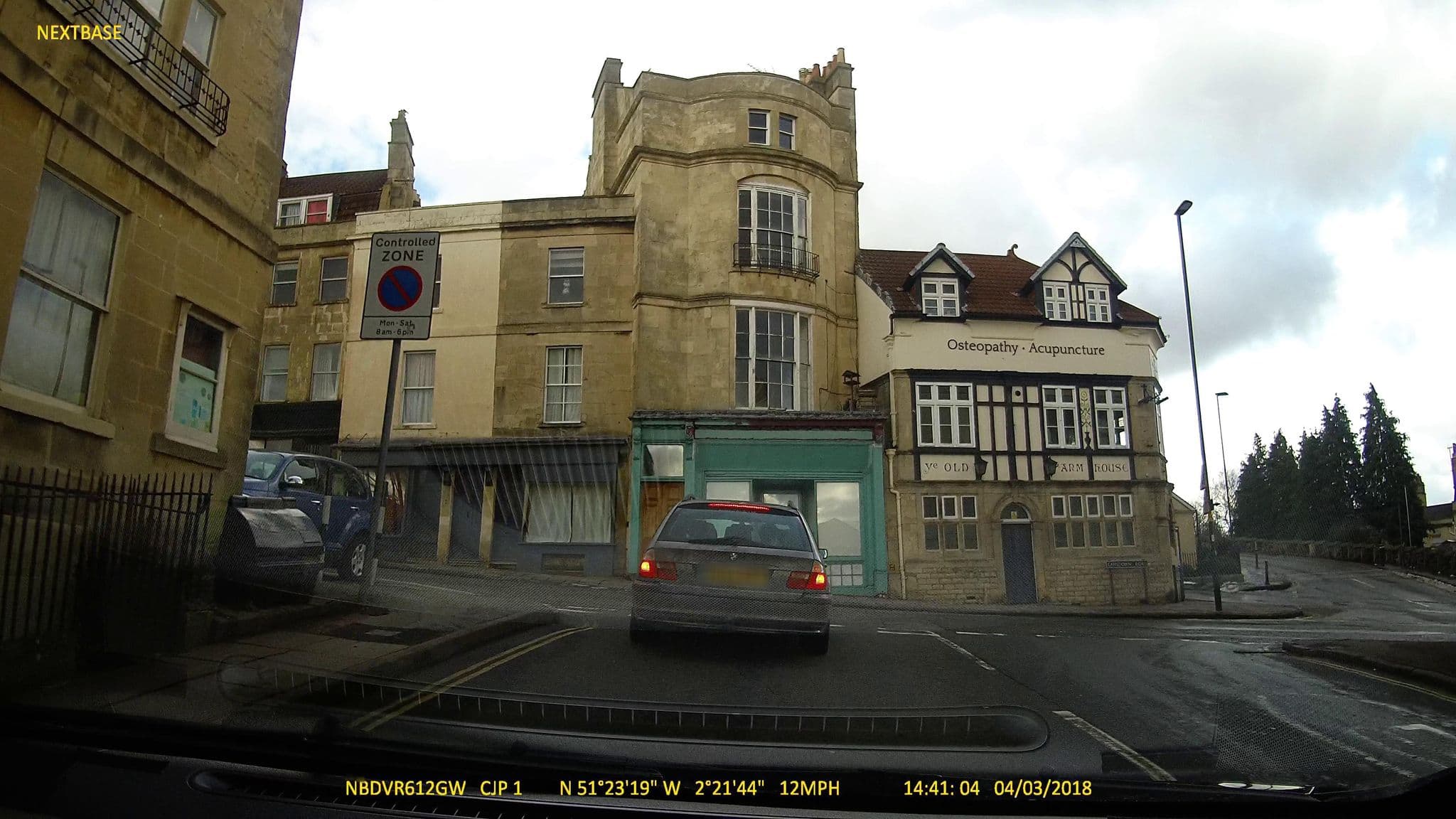 Street view near Bath Circle Camden Lodge House, Bath — © colinpeachey (CC BY-SA · Mapillary)
