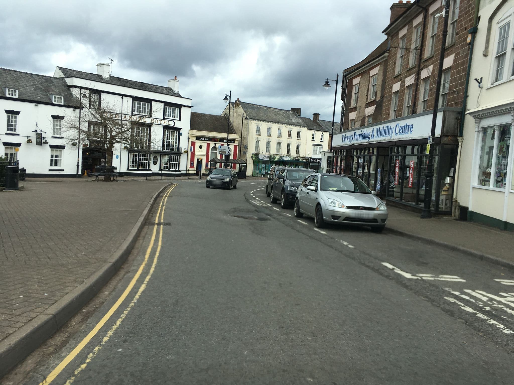 Street view near The Angel Hotel Coleford, Coleford — © southglos (CC BY-SA · Mapillary)