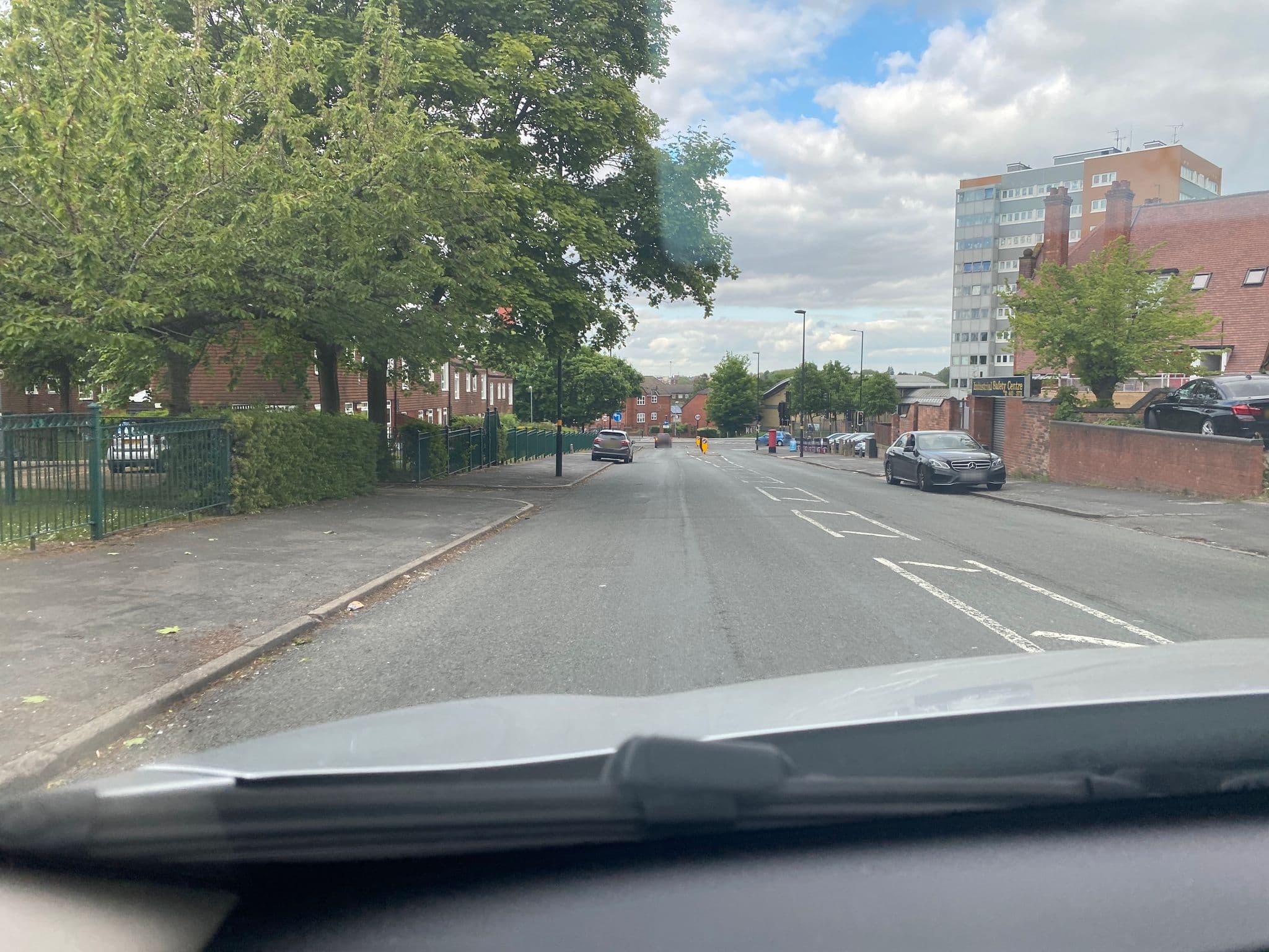 Street view near Young Women's Christian Association Birmingham Hostels Flats, Birmingham — © techie2000 (CC BY-SA · Mapillary)
