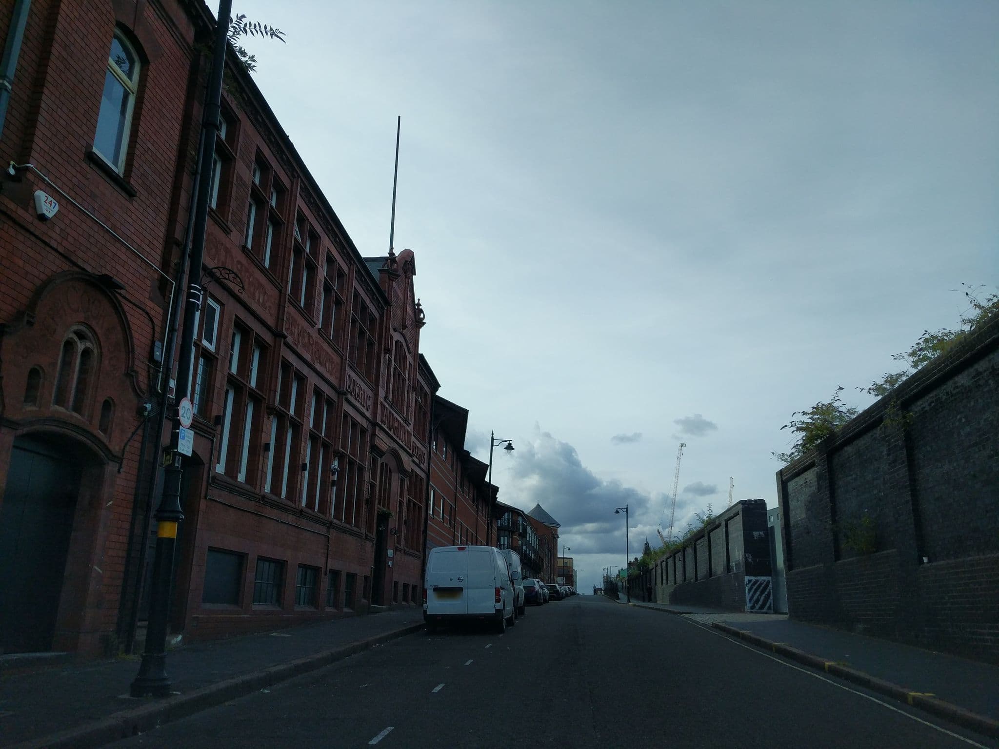 Street view near Hatters Hostel, Birmingham — © adam2 (CC BY-SA · Mapillary)