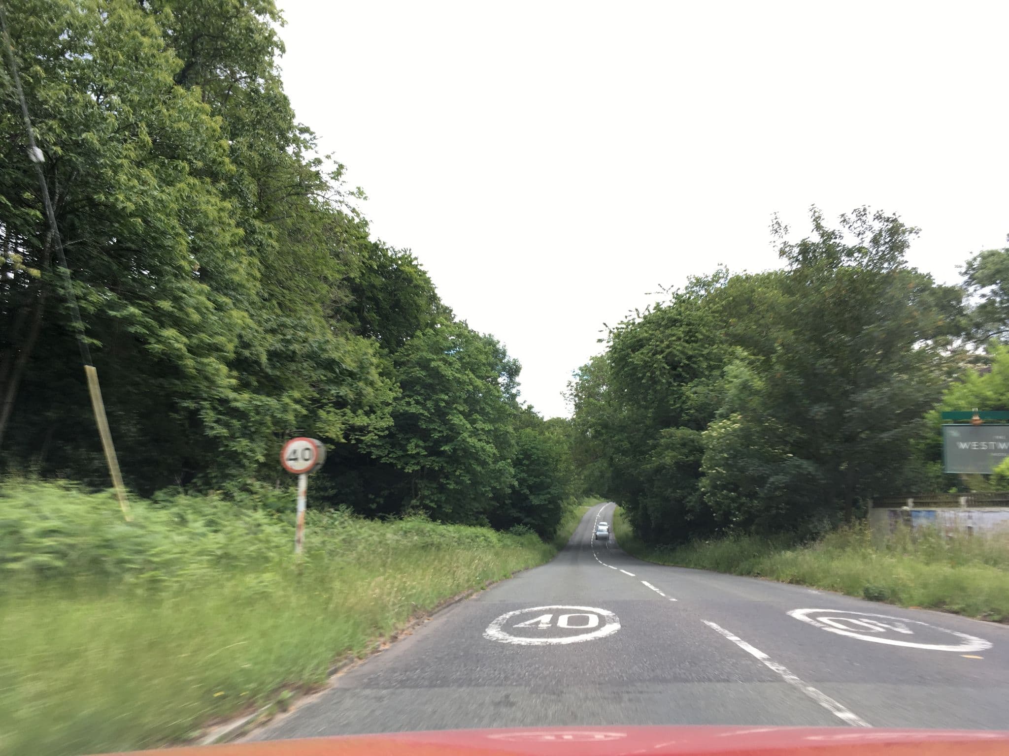 Street view near The Westwood Hotel, Oxford — © southglos (CC BY-SA · Mapillary)