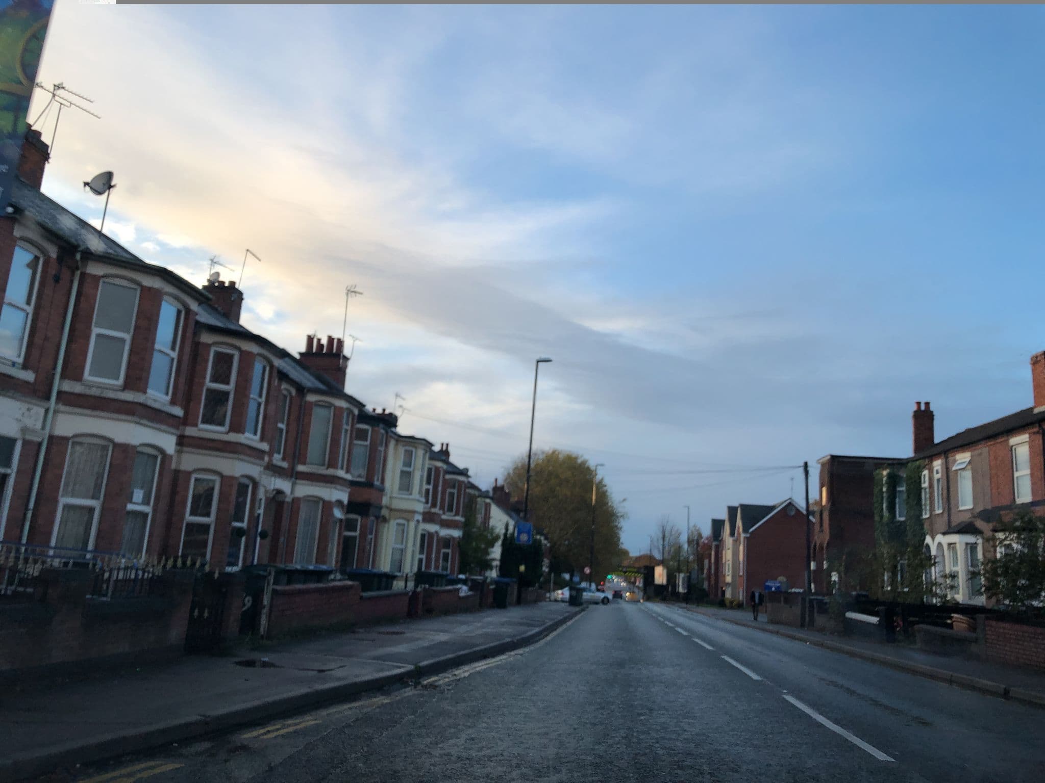 Street view near Northumberland Hotel, Coventry — © deleted_user (CC BY-SA · Mapillary)