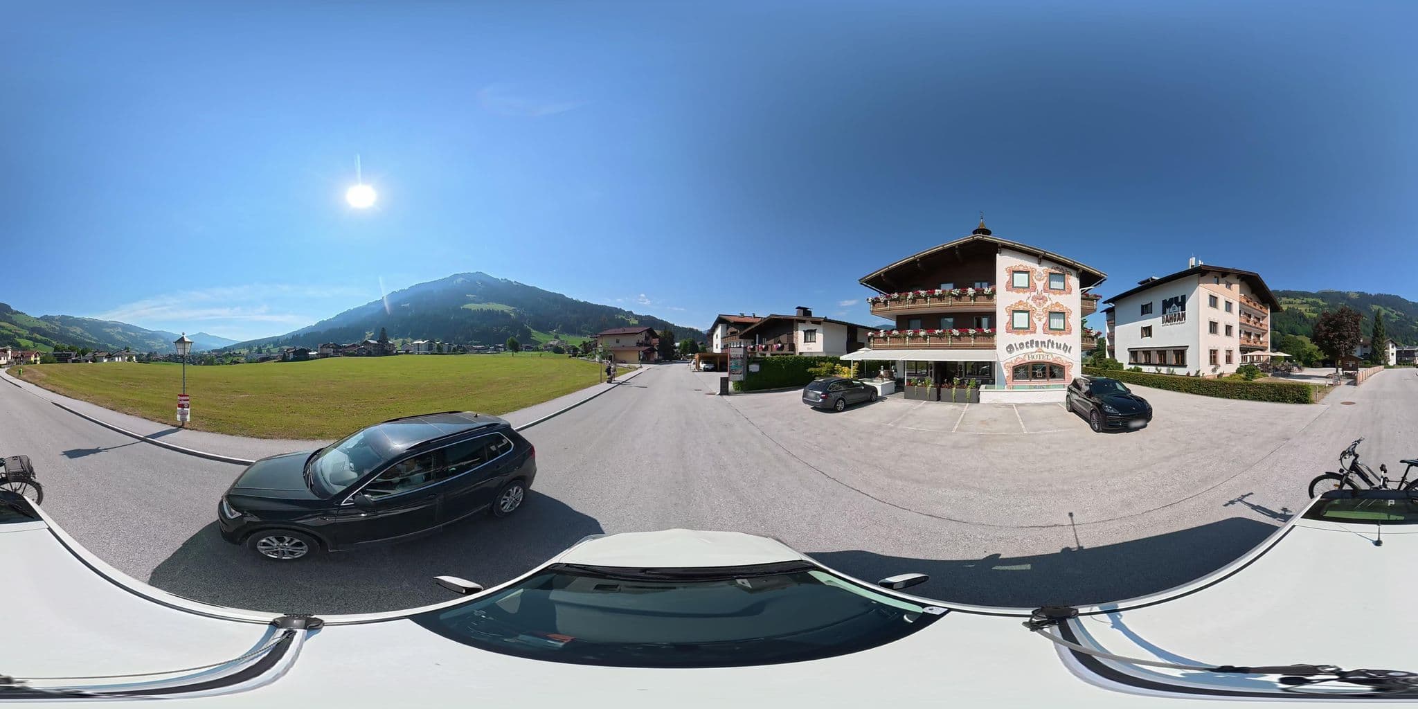 Street view near Hotel Glockenstuhl, Westendorf — © osmplus_org (CC BY-SA · Mapillary)