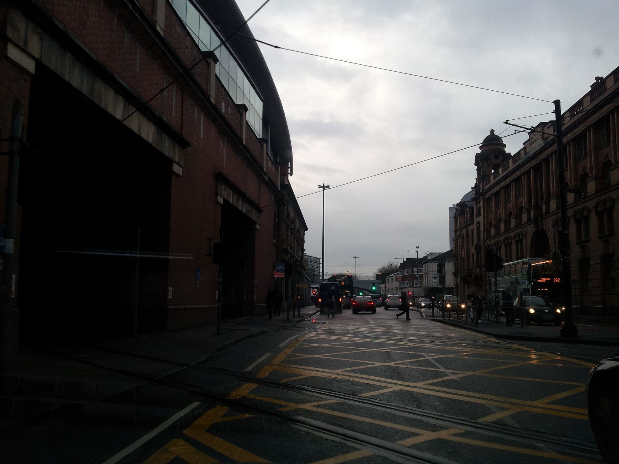Street view near Monroes, Manchester — © adam2 (CC BY-SA · Mapillary)