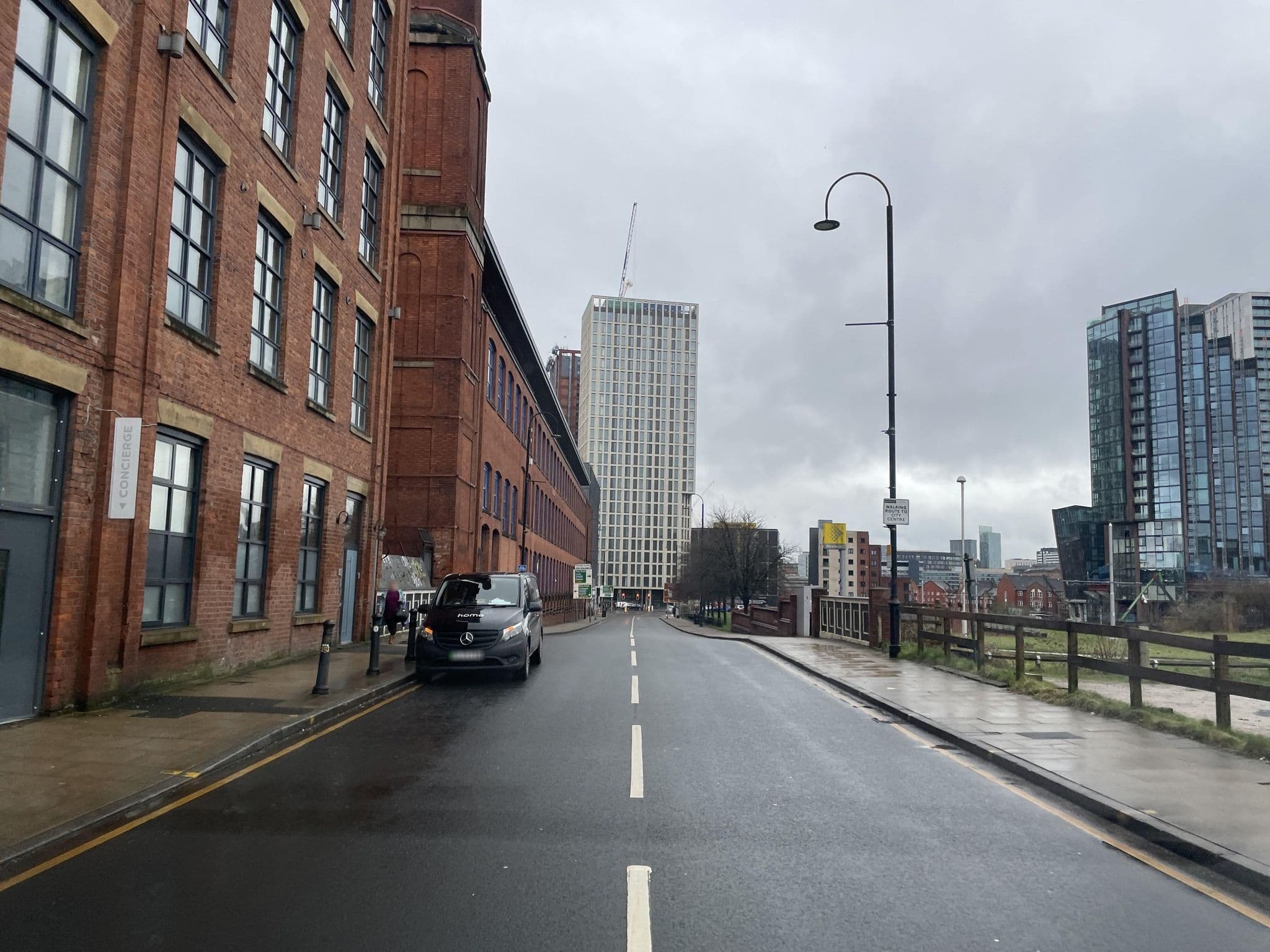 Street view near The Tourmaline Suite, Manchester — © Daylight3753 (CC BY-SA · Mapillary)