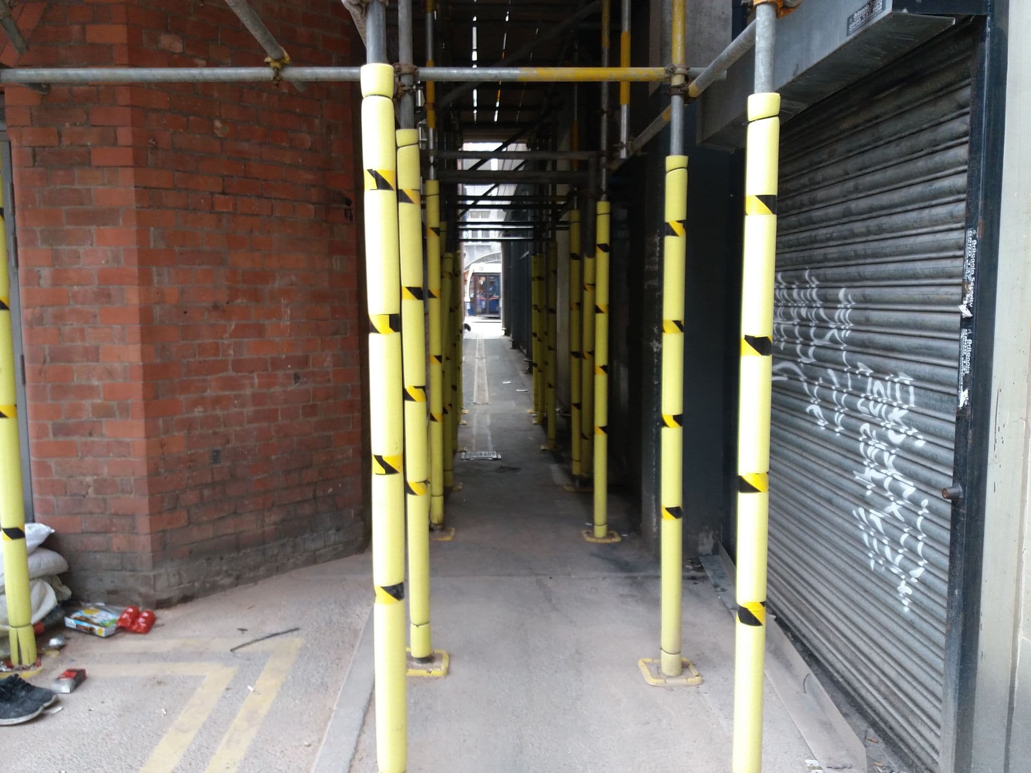Street view near Blue Rainbow Aparthotel, 58 High Street, Manchester, Manchester — © tonys999 (CC BY-SA · Mapillary)