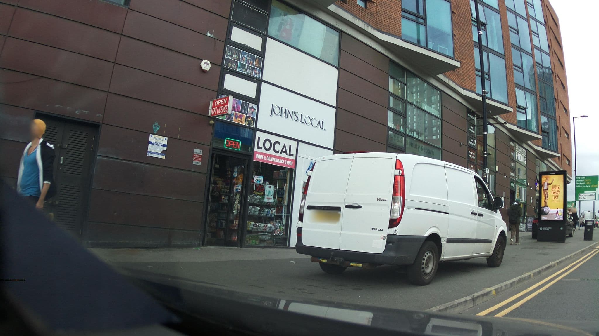 Street view near Leonardo Hotel Manchester Piccadilly, Manchester — © southglos (CC BY-SA · Mapillary)