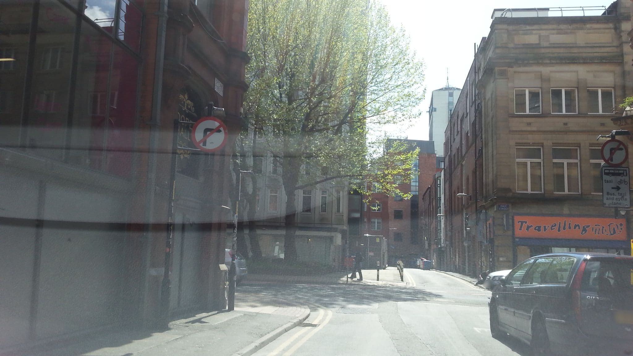 Street view near Premier Apartments Manchester, Manchester — © adam2 (CC BY-SA · Mapillary)