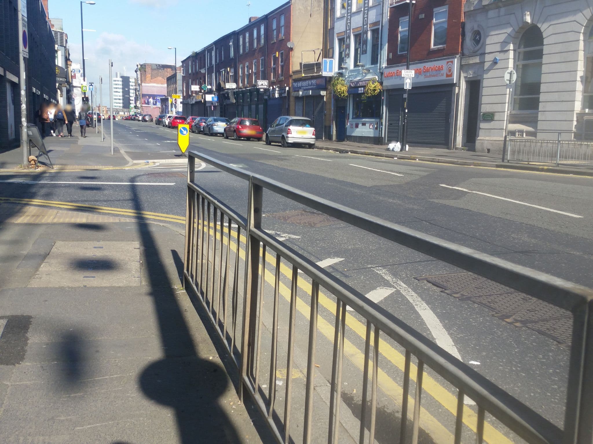 Street view near Swan Street Townhouse Hot Tub & Roof Terrace, Manchester — © matth81 (CC BY-SA · Mapillary)
