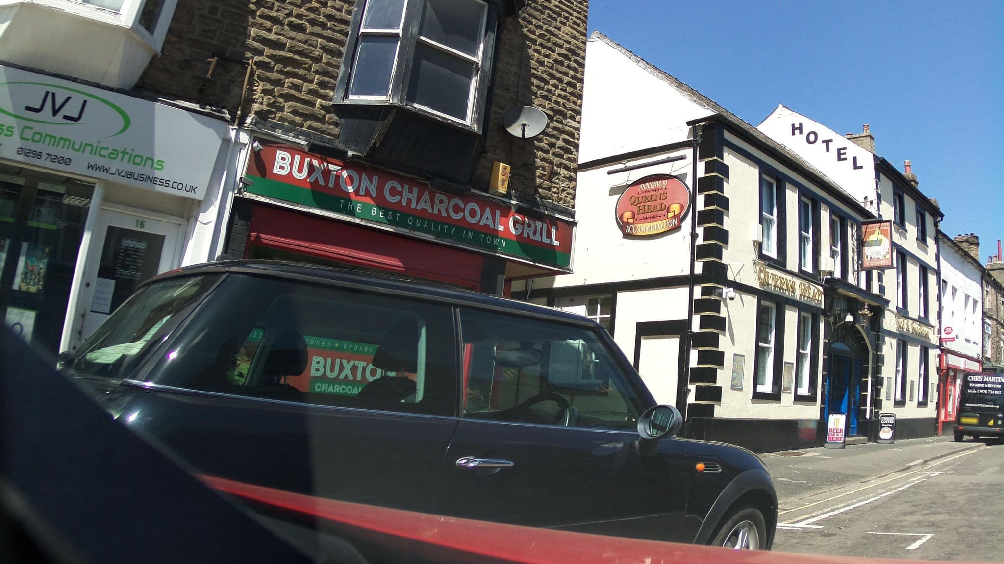 Street view near Botu House, Buxton — © southglos (CC BY-SA · Mapillary)