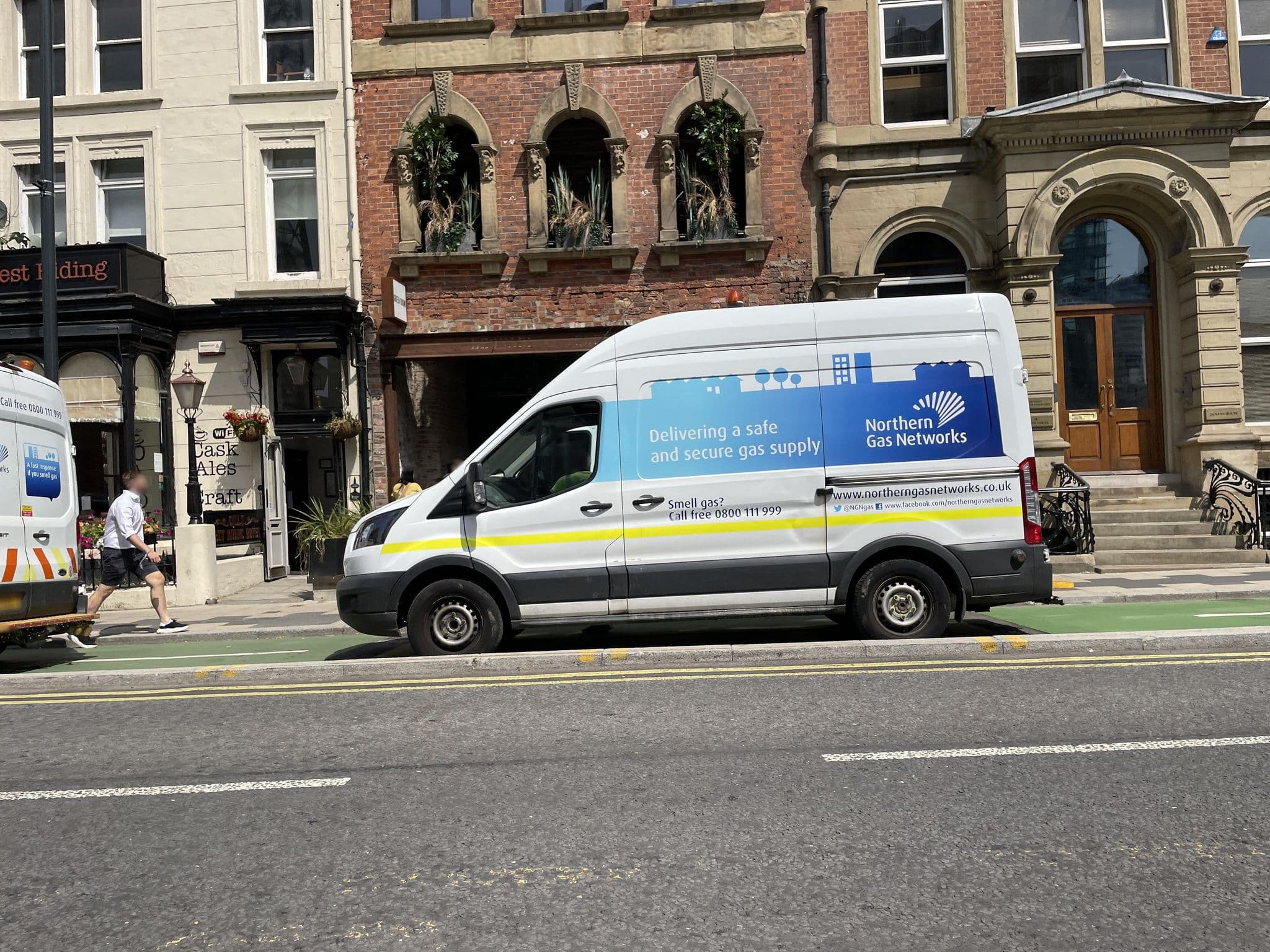 Street view near Green Room, Leeds — © lewisdog (CC BY-SA · Mapillary)