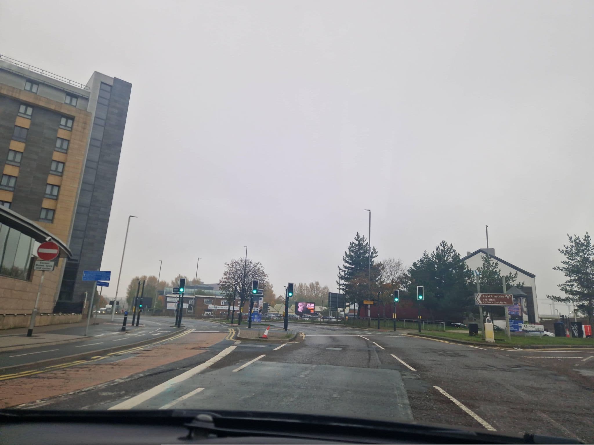 Street view near Bewley's Hotel Leeds, Leeds — © edloach (CC BY-SA · Mapillary)
