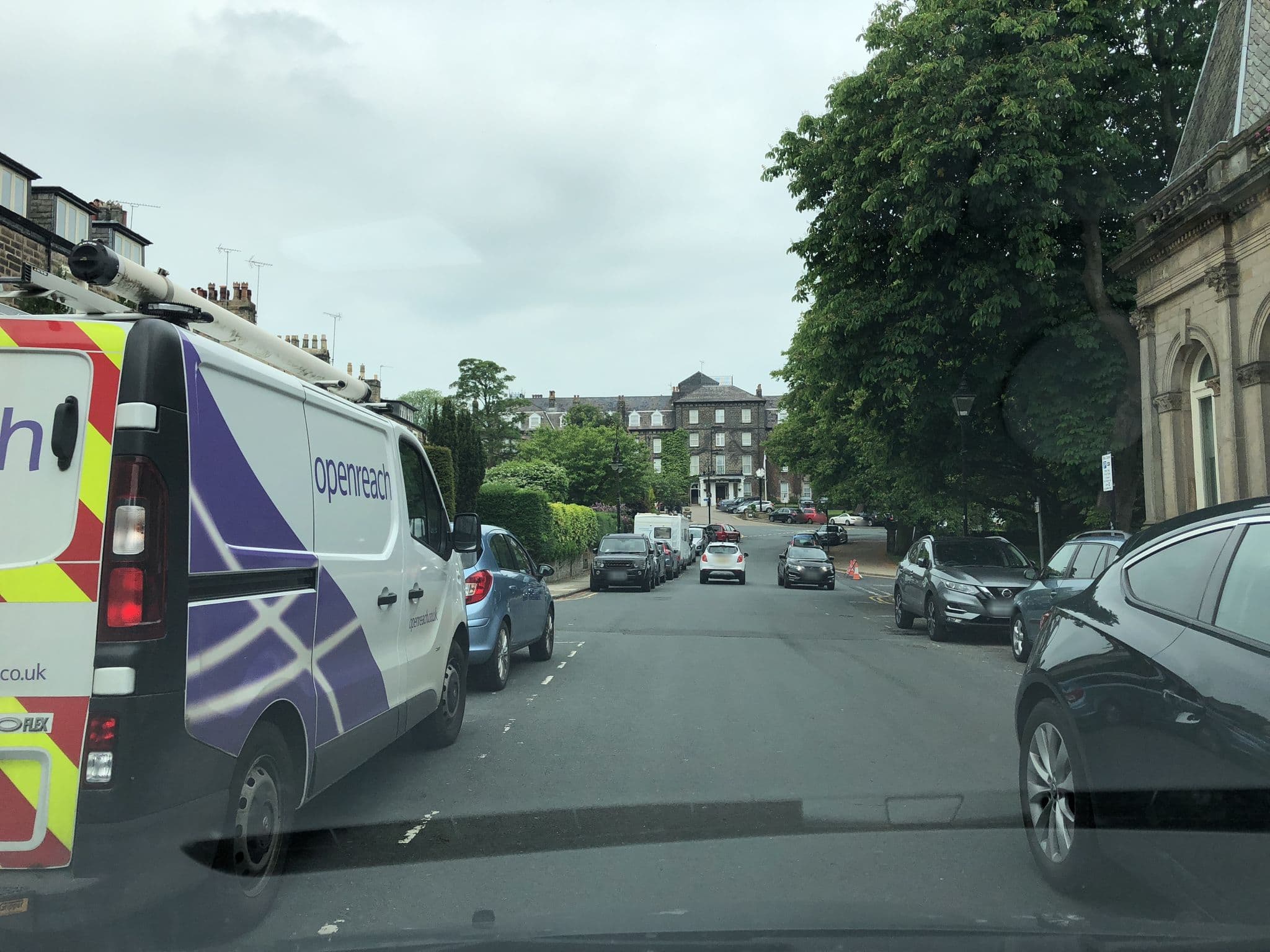 Street view near Britannia Lodge, Harrogate — © locator (CC BY-SA · Mapillary)