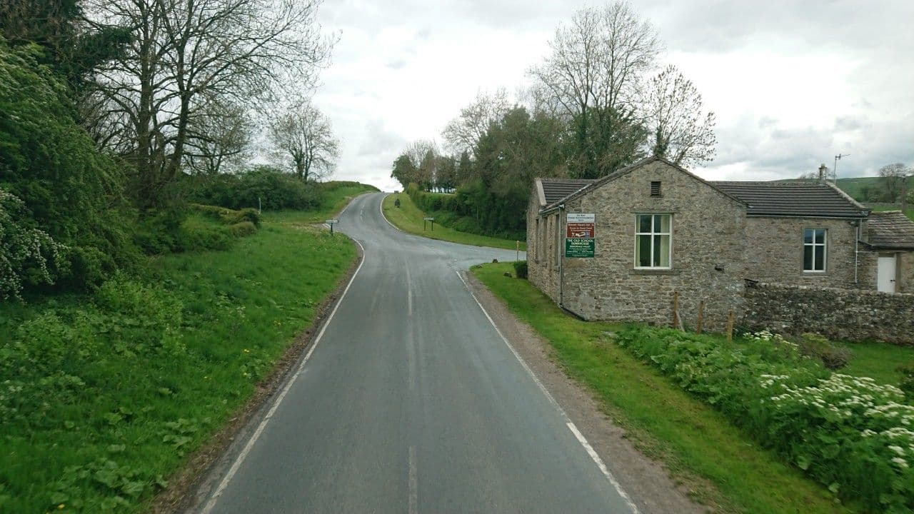 Street view near Bishopdale Bunkhouse, Leyburn — © skifans (CC BY-SA · Mapillary)