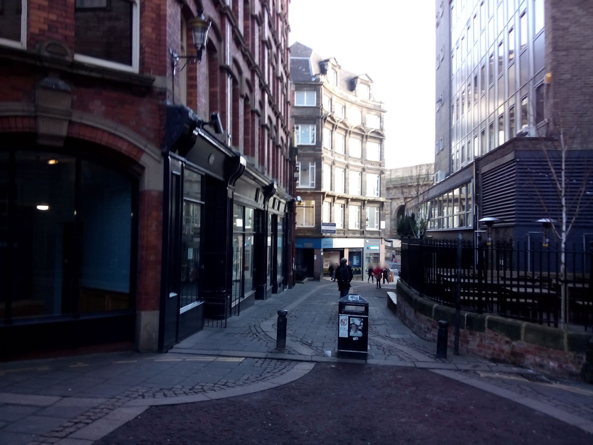 Street view near Lobby @ Sandman Signature Hotel, Newcastle upon Tyne — © livingwithdragons (CC BY-SA · Mapillary)