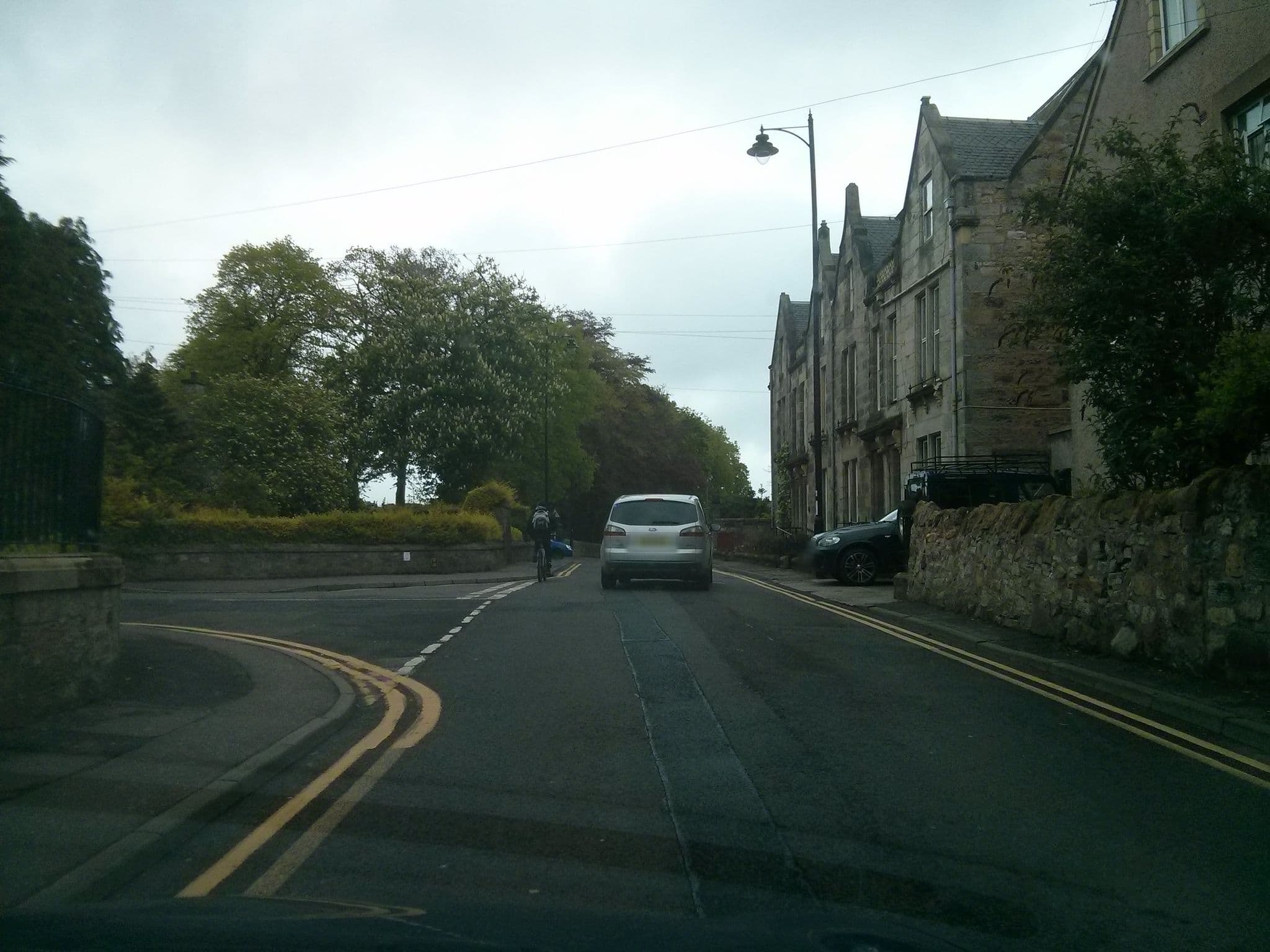Street view near Kinburn Guest House, Saint Andrews — © moohan (CC BY-SA · Mapillary)