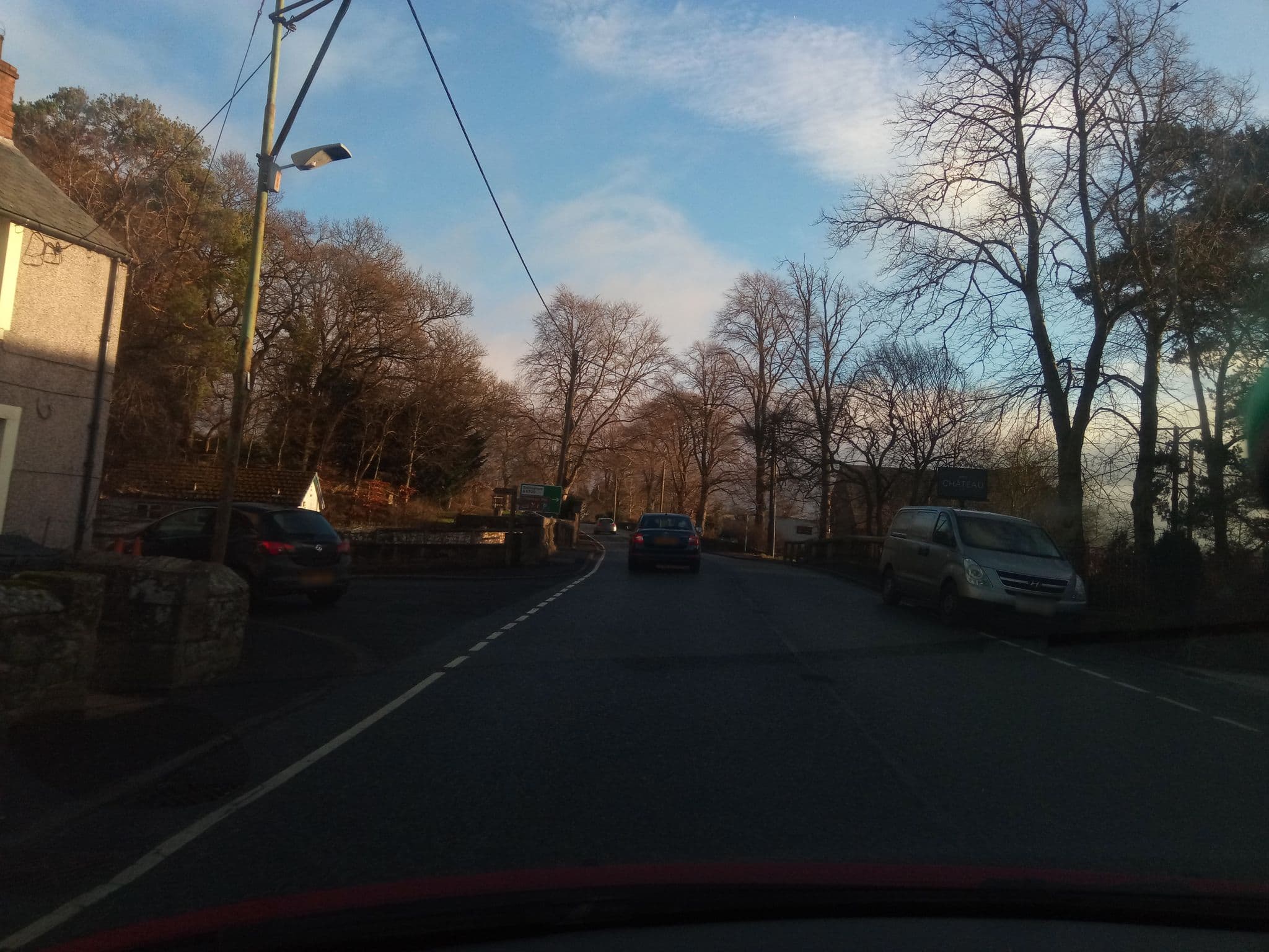 Street view near Percy Arms Hotel, Bellingham — © victuallers (CC BY-SA · Mapillary)
