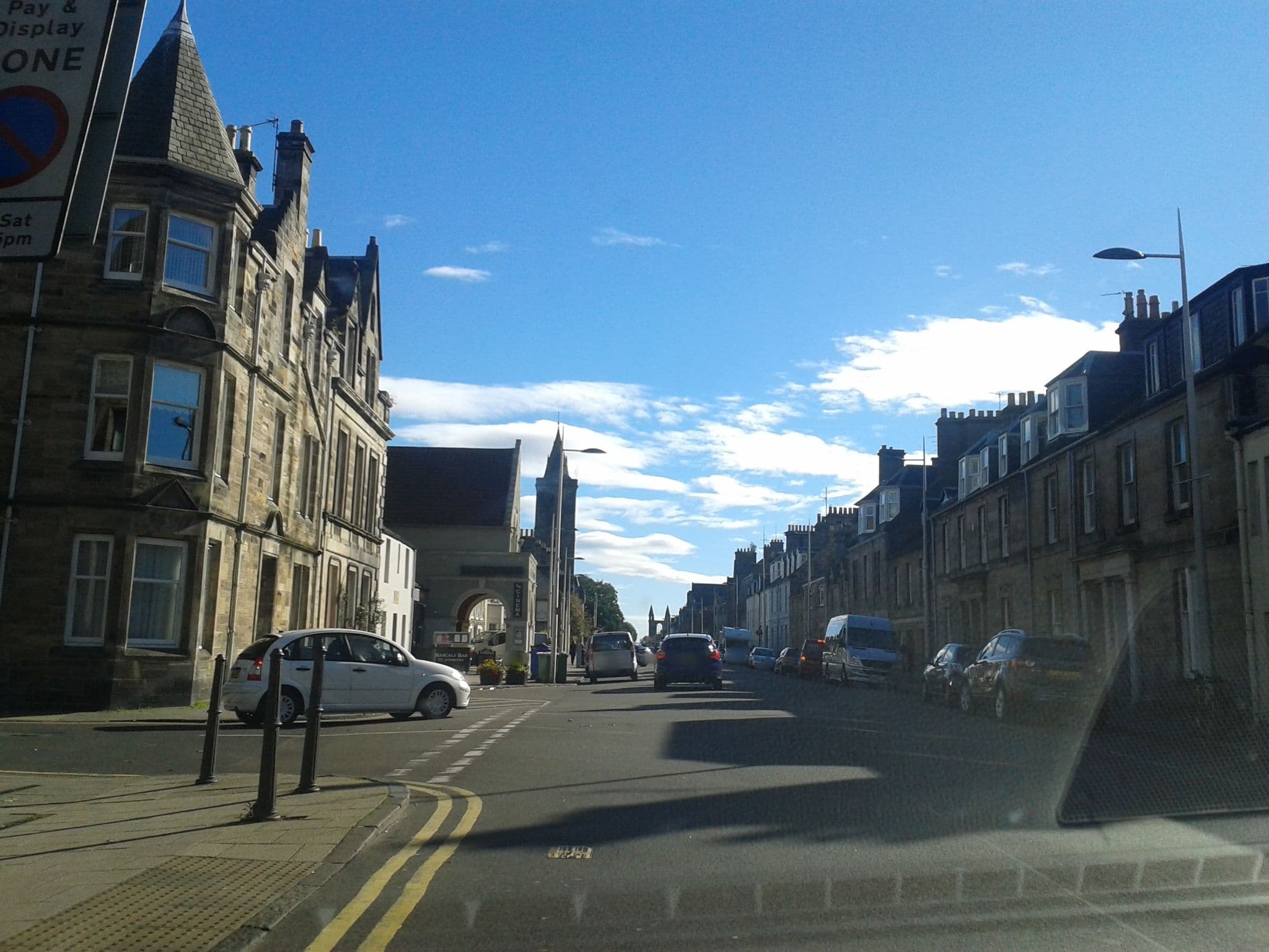 Street view near Greyfriars Inn by Greene King Inns, Saint Andrews — © rudolfmayer (CC BY-SA · Mapillary)