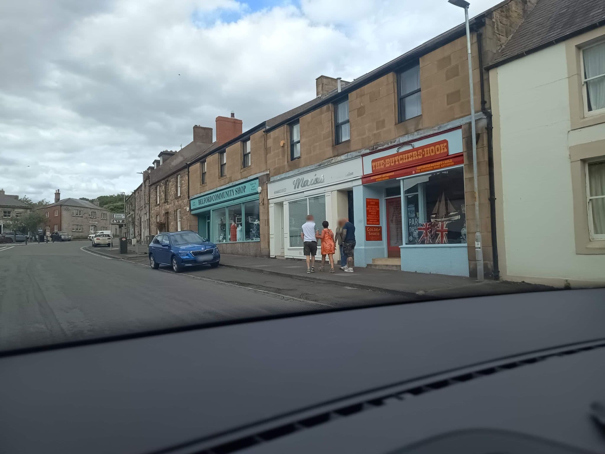 Street view near The Corner House Belford, Belford — © zuse (CC BY-SA · Mapillary)