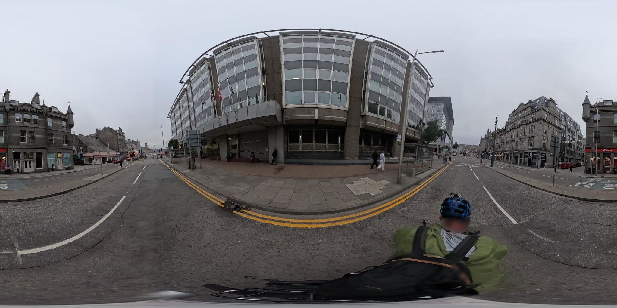 Street view near Soprano St Magnus Court Hotel, Aberdeen — © coetserw (CC BY-SA · Mapillary)