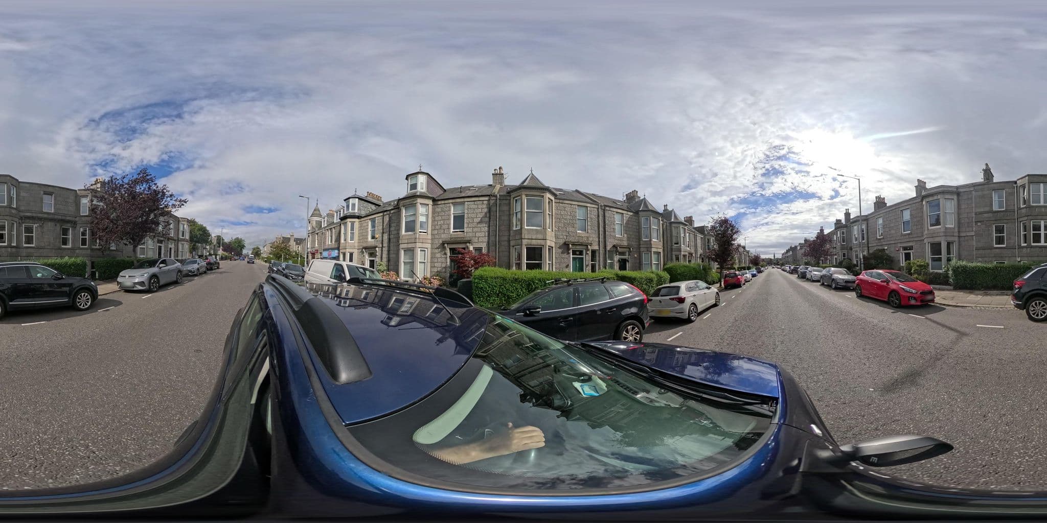 Street view near Balvenie Guest House, Aberdeen — © coetserw (CC BY-SA · Mapillary)