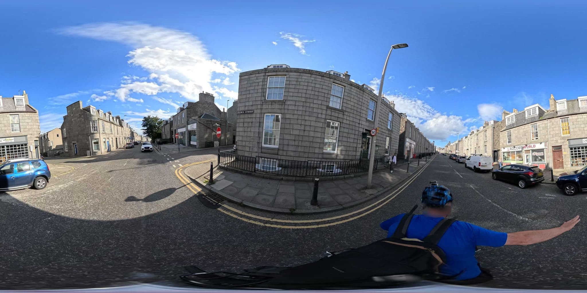 Street view near Aaran Central Hotel, Aberdeen — © coetserw (CC BY-SA · Mapillary)