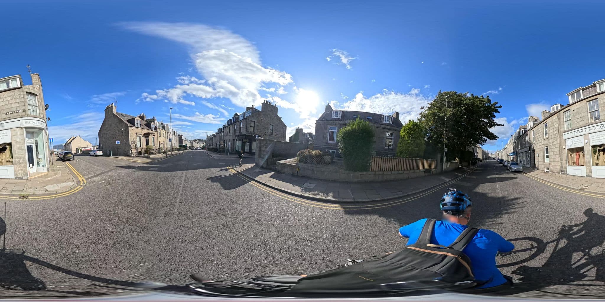 Street view near The Glenbervie Guest House, Aberdeen — © coetserw (CC BY-SA · Mapillary)