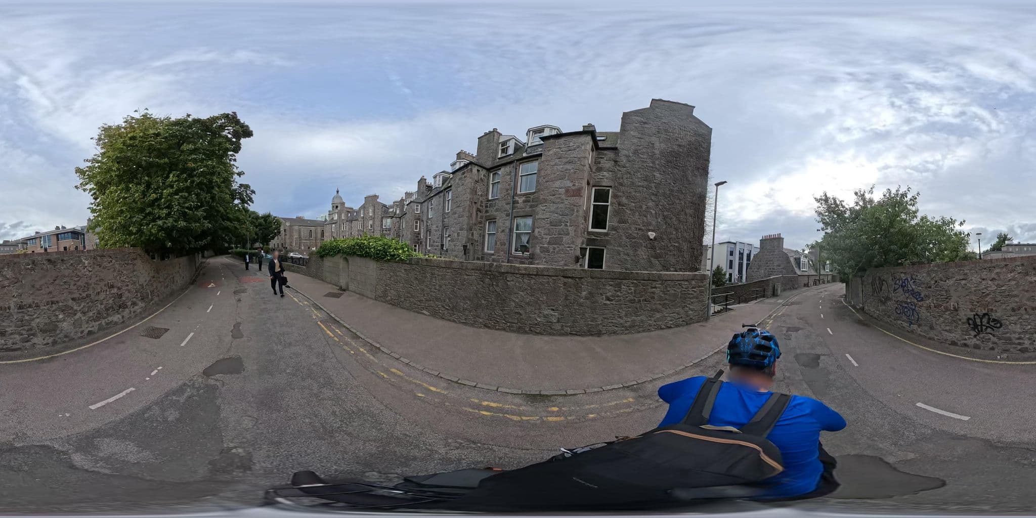 Street view near Skene House Hotel, Aberdeen — © coetserw (CC BY-SA · Mapillary)