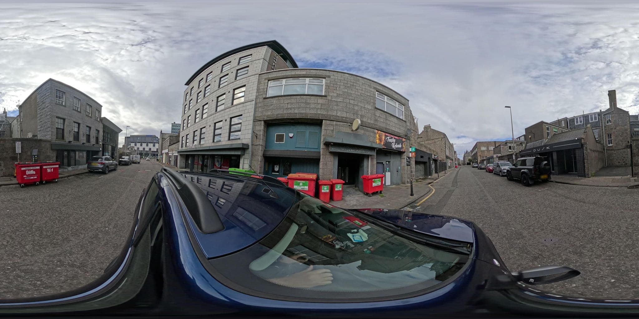 Street view near Bauhaus Hotel + Kitchen, Aberdeen — © coetserw (CC BY-SA · Mapillary)