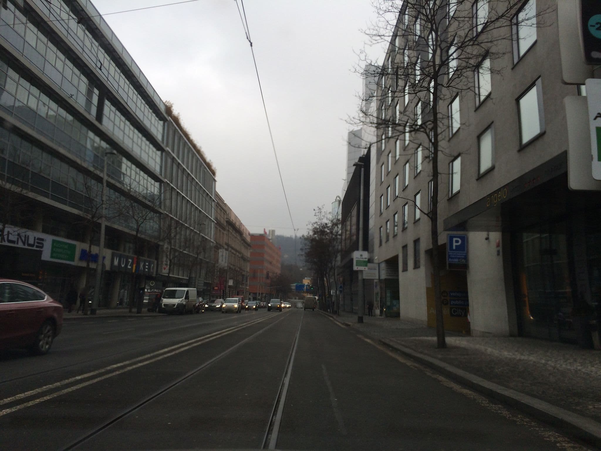 Street view near Angelo Hotel Prague, Smíchov — © zbycz (CC BY-SA · Mapillary)