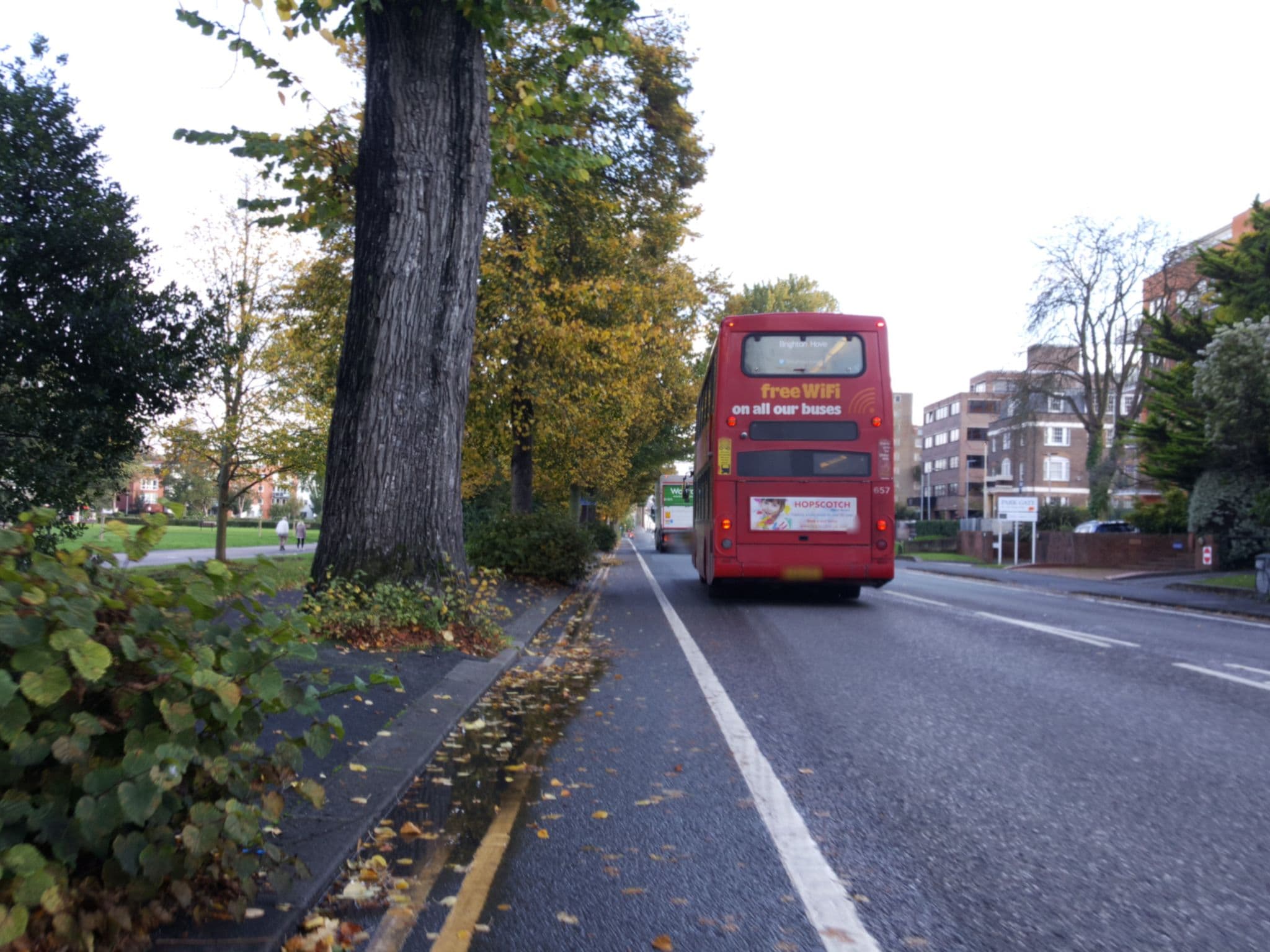 Street view near Travelodge, Brighton — © stevemarsh (CC BY-SA · Mapillary)