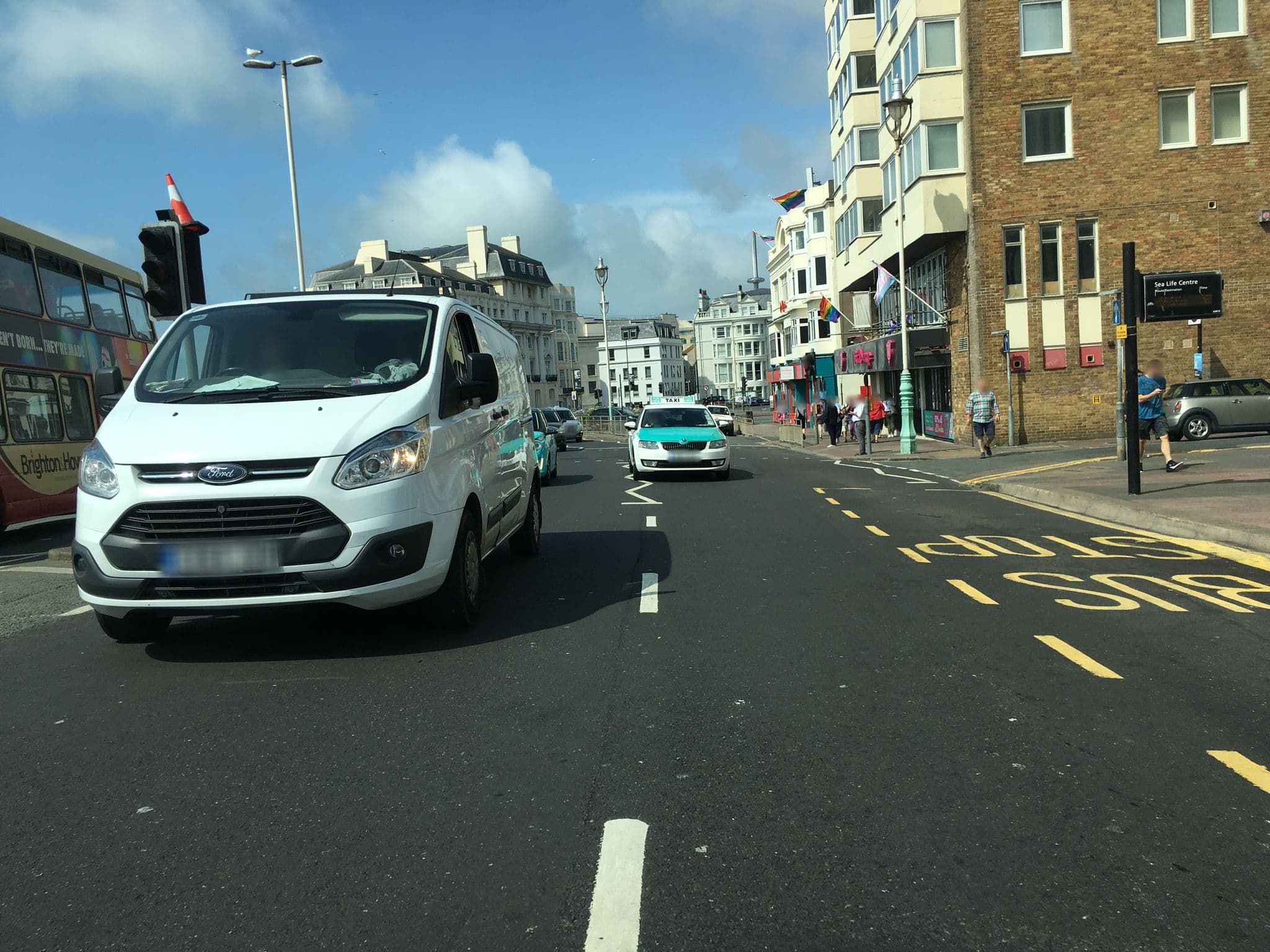Street view near Amsterdam Hotel Brighton, Brighton — © southglos (CC BY-SA · Mapillary)