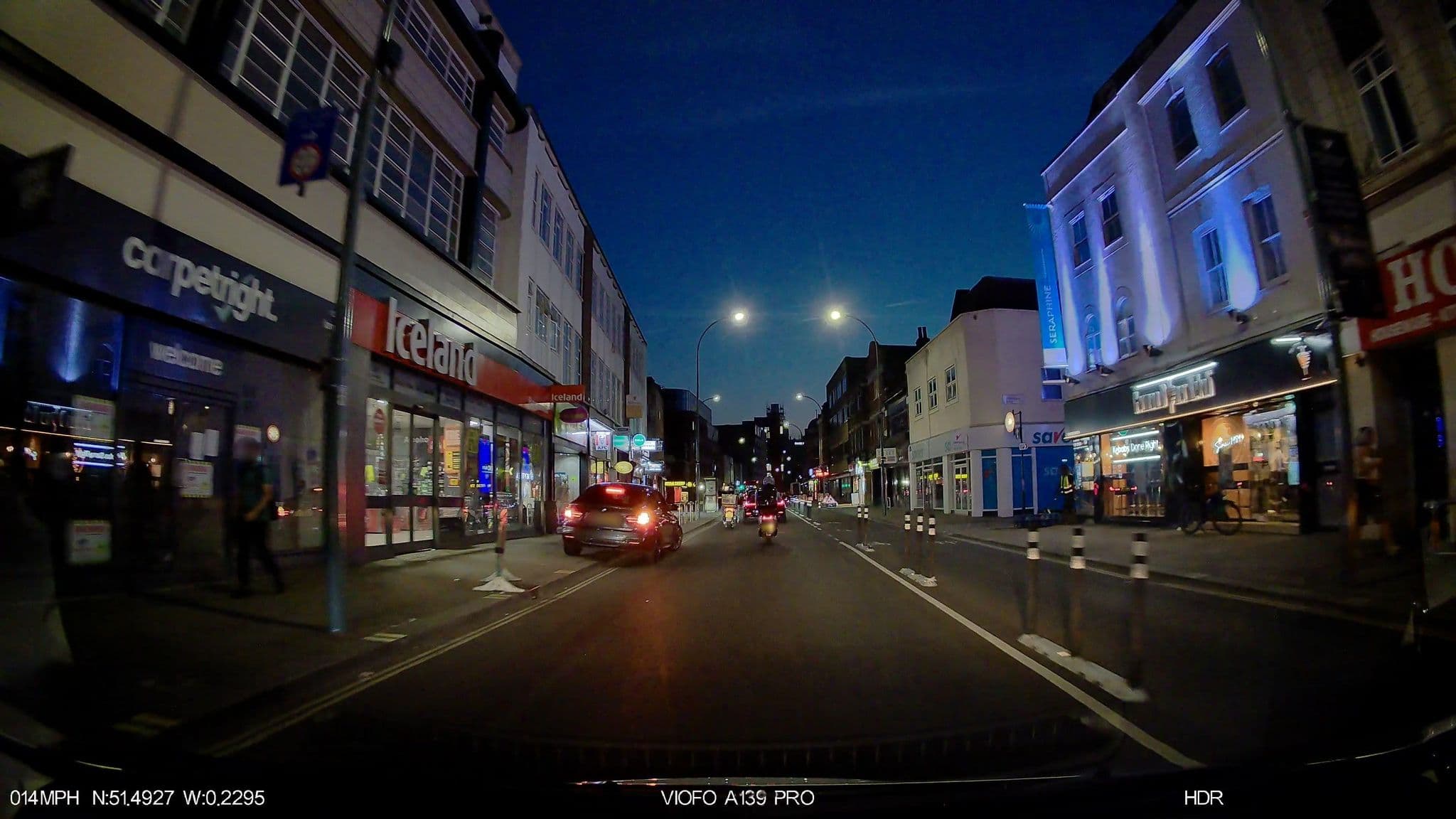 Street view near Best Western Plus Seraphine Hammersmith Hotel, Shepherds Bush — © IpswichEdits (CC BY-SA · Mapillary)