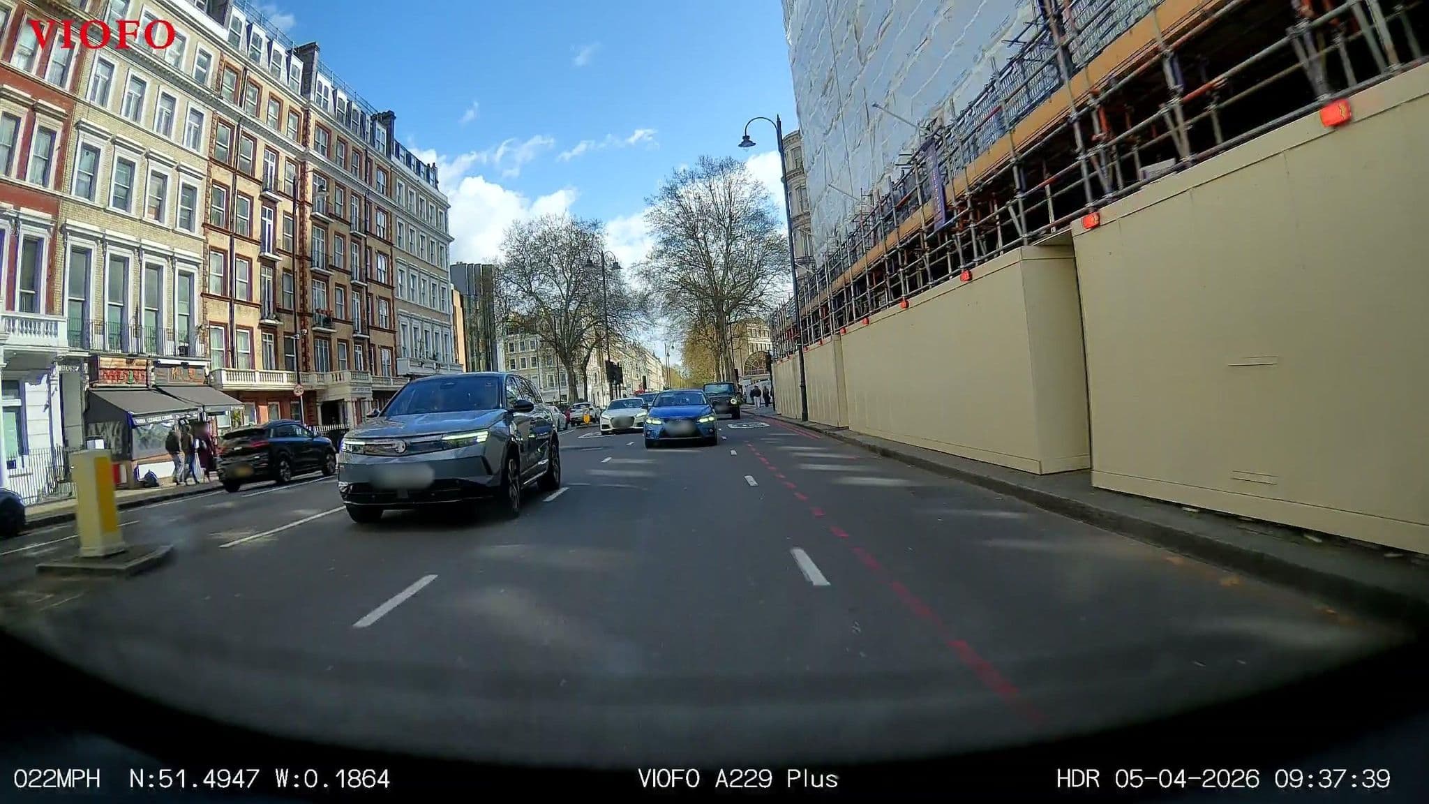 Street view near Kensingtonrooms, Earls Court — © RyanBush (CC BY-SA · Mapillary)