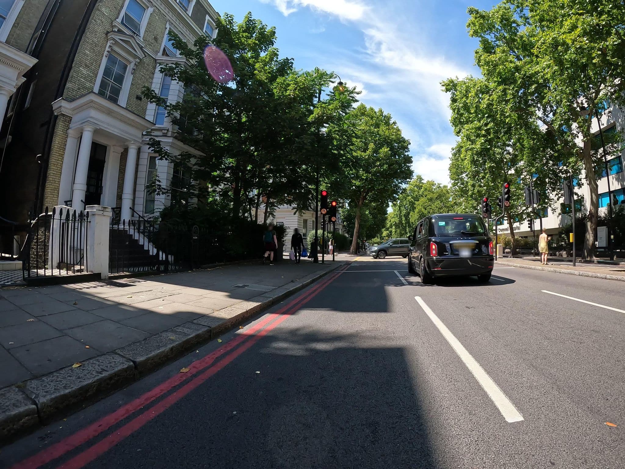 Street view near Derby Hotel, Earls Court — © erias (CC BY-SA · Mapillary)