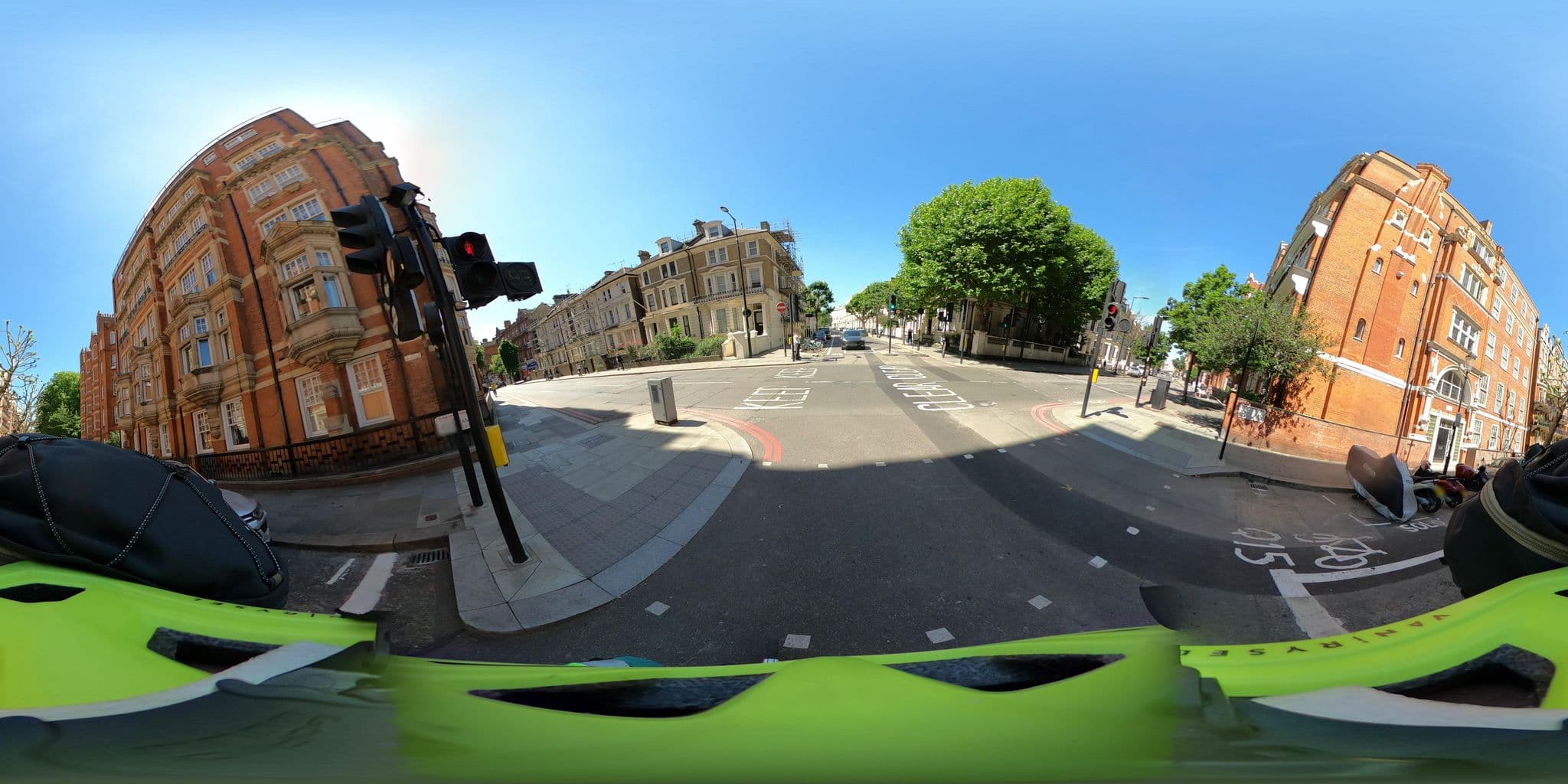 Street view near No.1 The Mansions By Mansley, Earls Court — © Stefdegreef (CC BY-SA · Mapillary)
